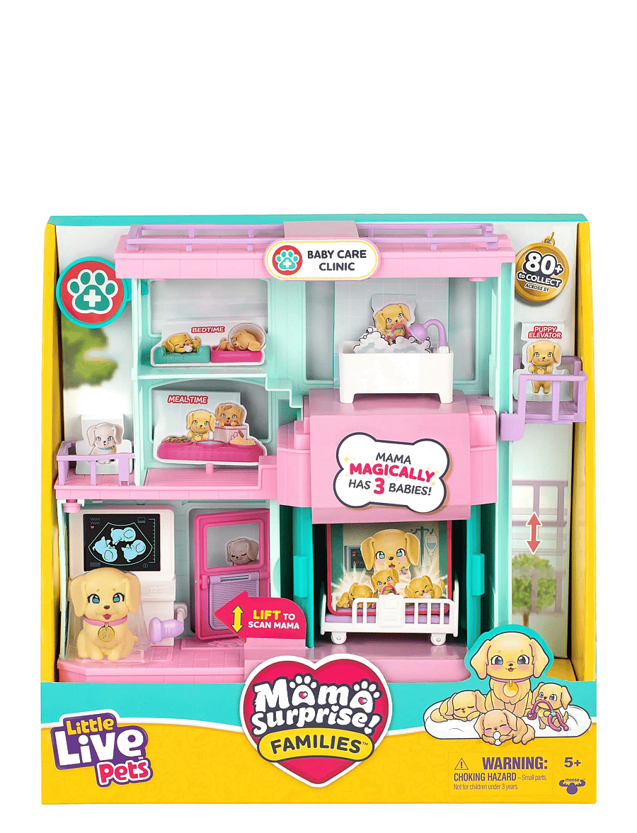 Little Live Pets - LITTLE LIVE PETS MAMA SURPRISE FAM BABY CLINIC - legesæt - multi colour - 1