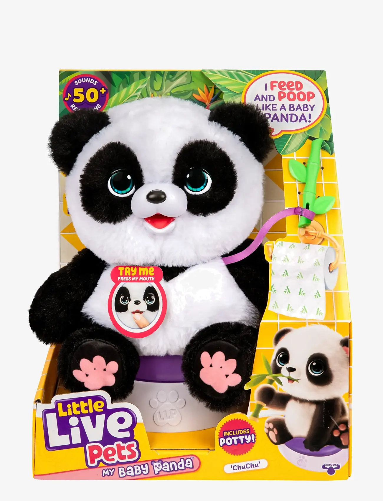 Little Live Pets - LITTLE LIVE PETS MY BABY PANDA - tøjdyr - multi colour - 1