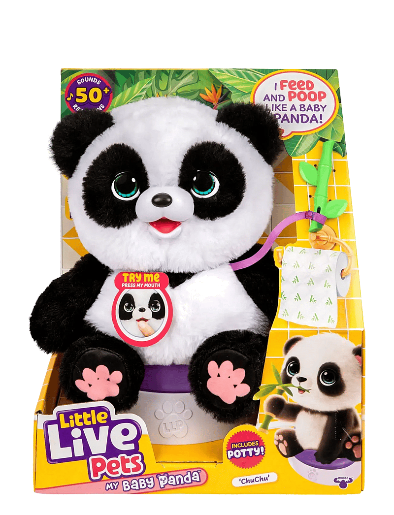 Little Live Pets - LITTLE LIVE PETS MY BABY PANDA - tøjdyr - multi colour - 1