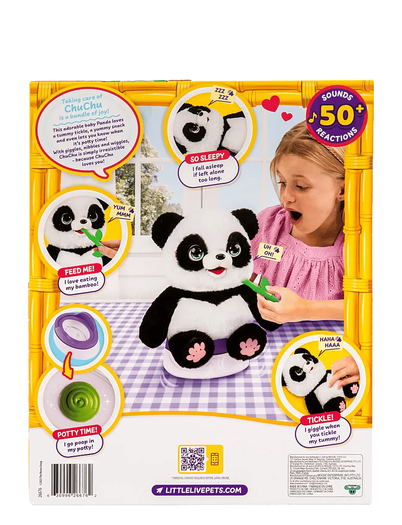 Little Live Pets - LITTLE LIVE PETS MY BABY PANDA - tøjdyr - multi colour - 2