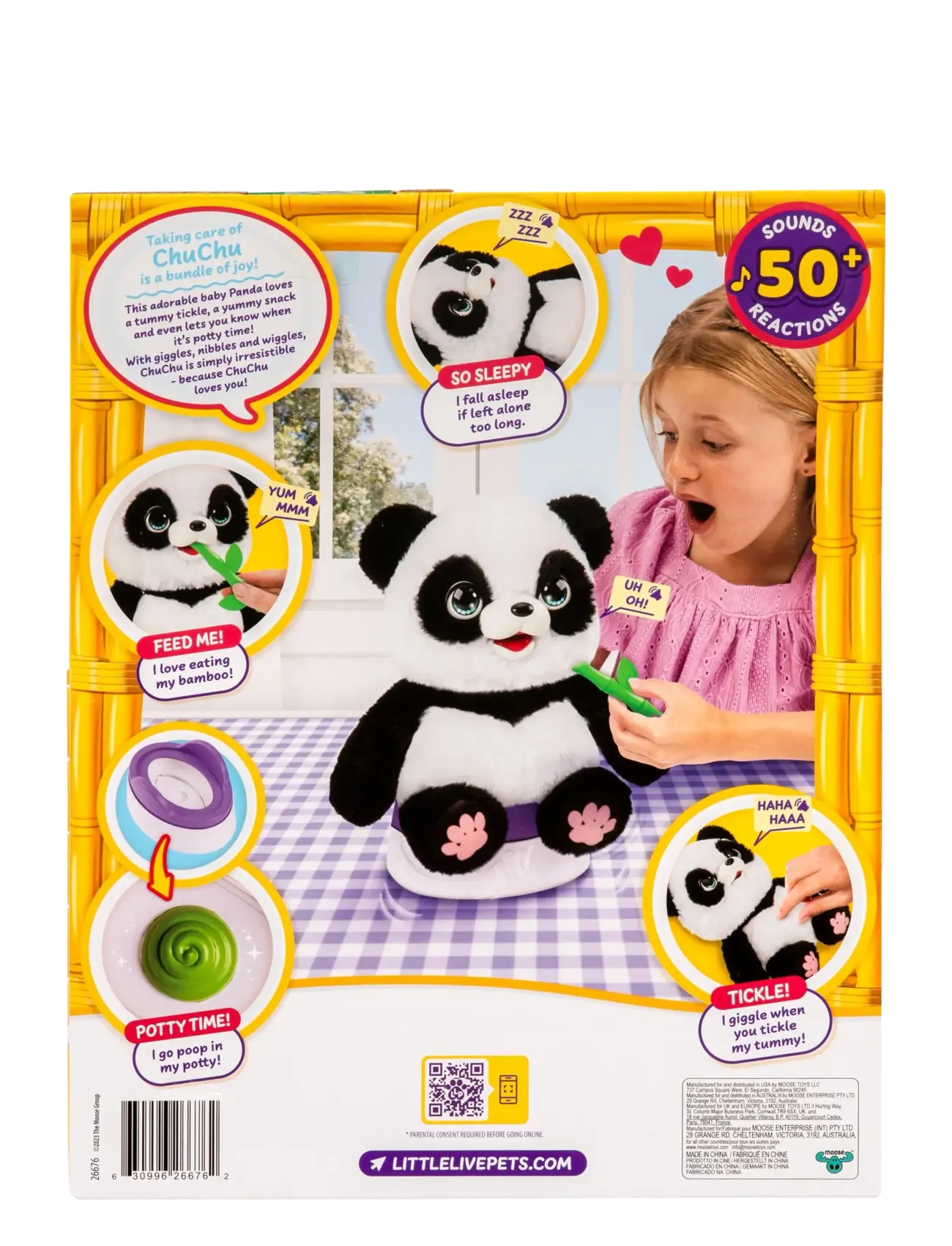 Little Live Pets - LITTLE LIVE PETS MY BABY PANDA - tøjdyr - multi colour - 2