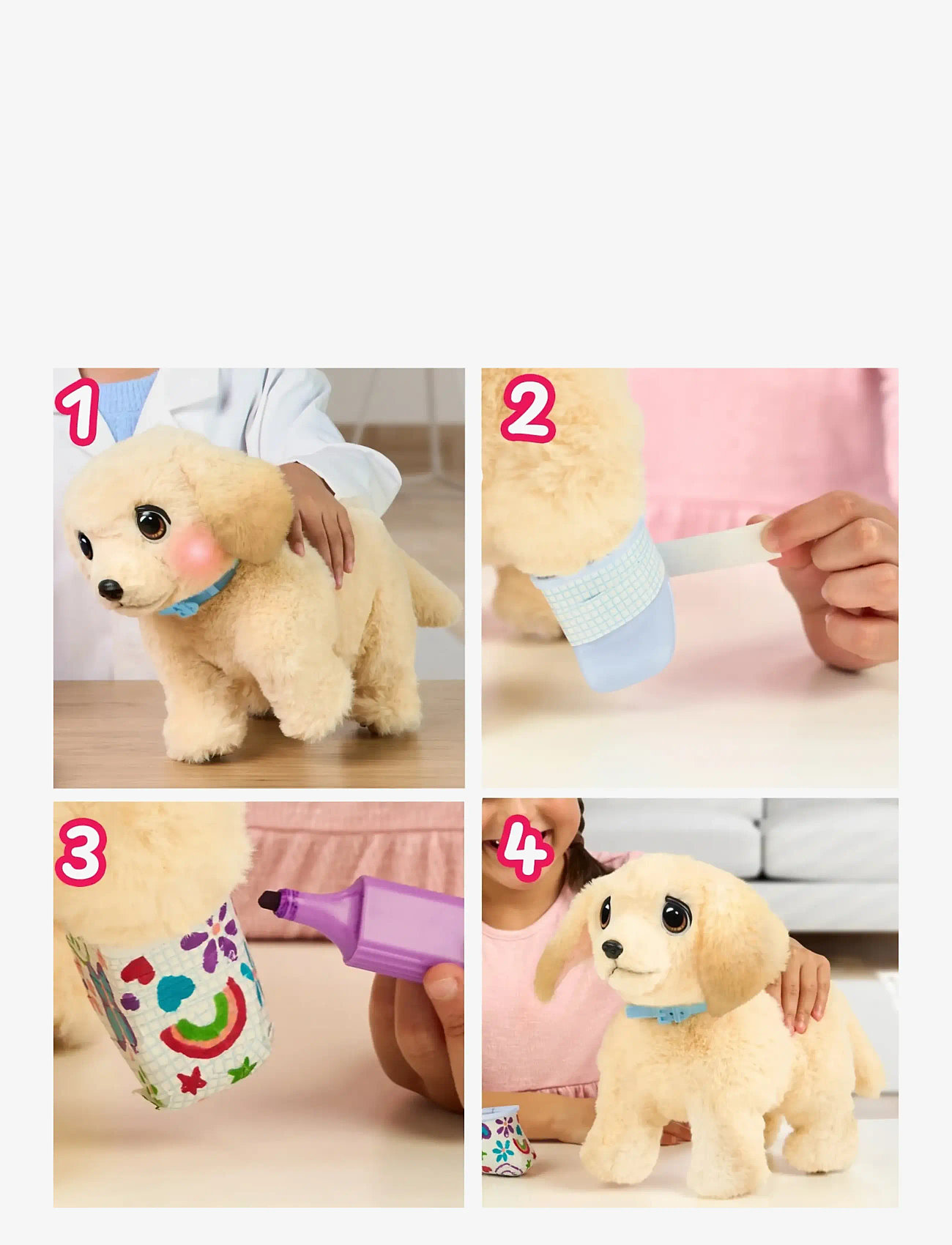 Little Live Pets - LITTLE LIVE PETS OUCHIES - stuffed animals - multi colour - 5