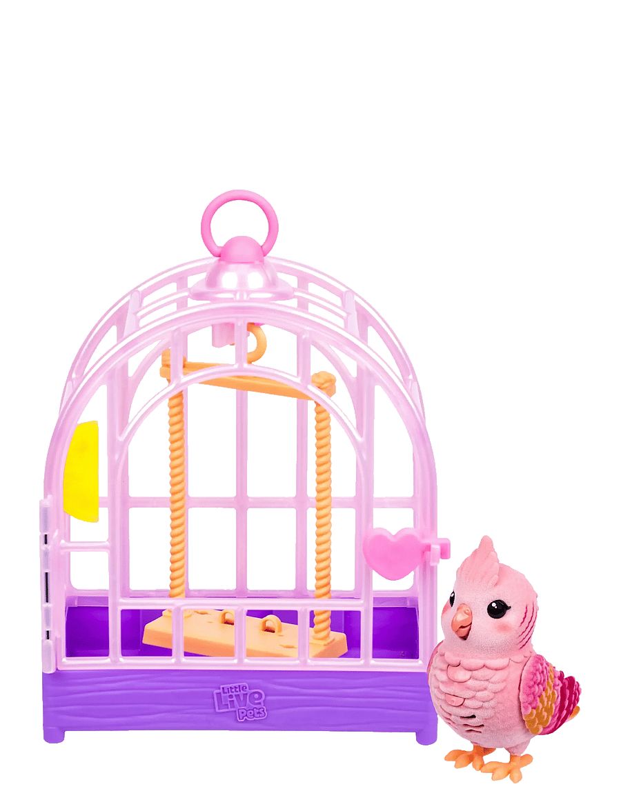 Little Live Pets - LITTLE LIVE PETS MY REALLY REAL BIRD & CAGE ROSIE - interaktive dyr - multi colour - 3