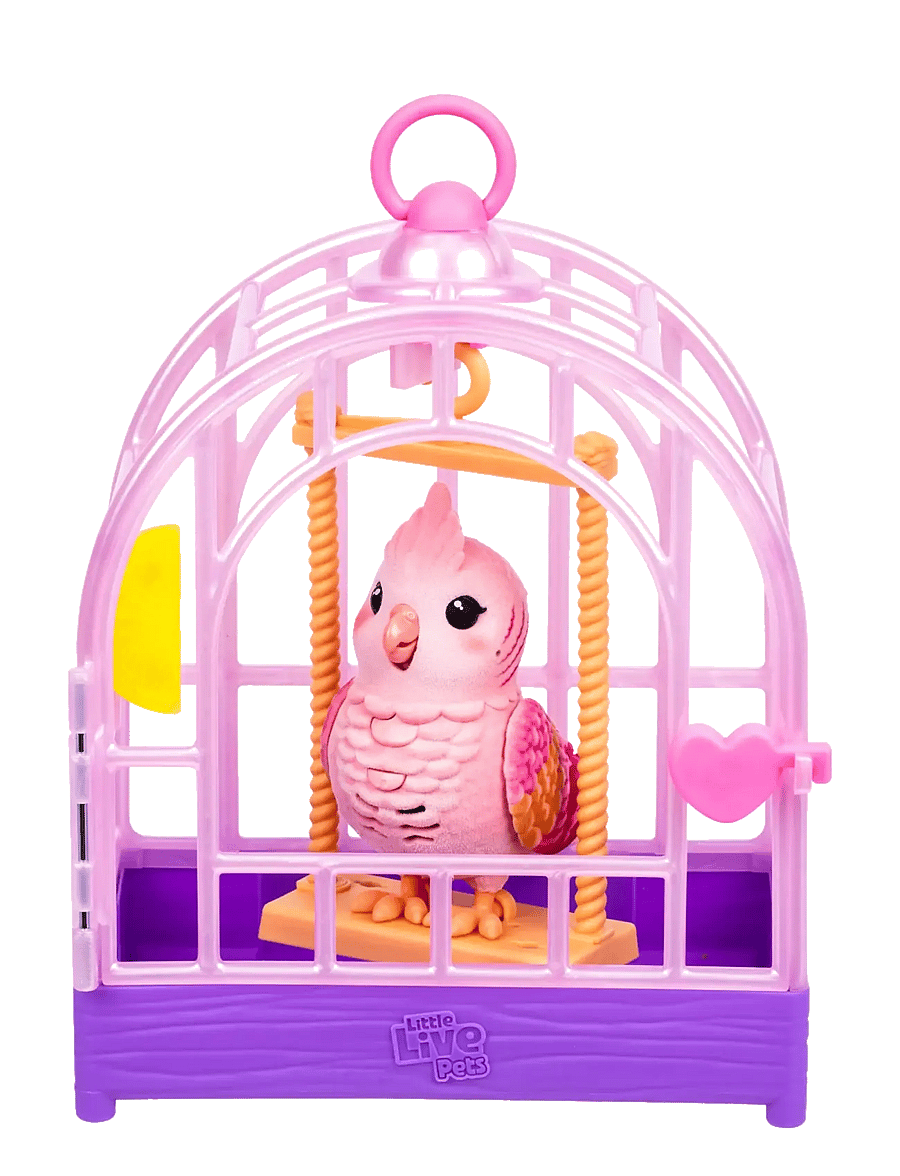 Little Live Pets - LITTLE LIVE PETS MY REALLY REAL BIRD & CAGE ROSIE - interaktive dyr - multi colour - 4