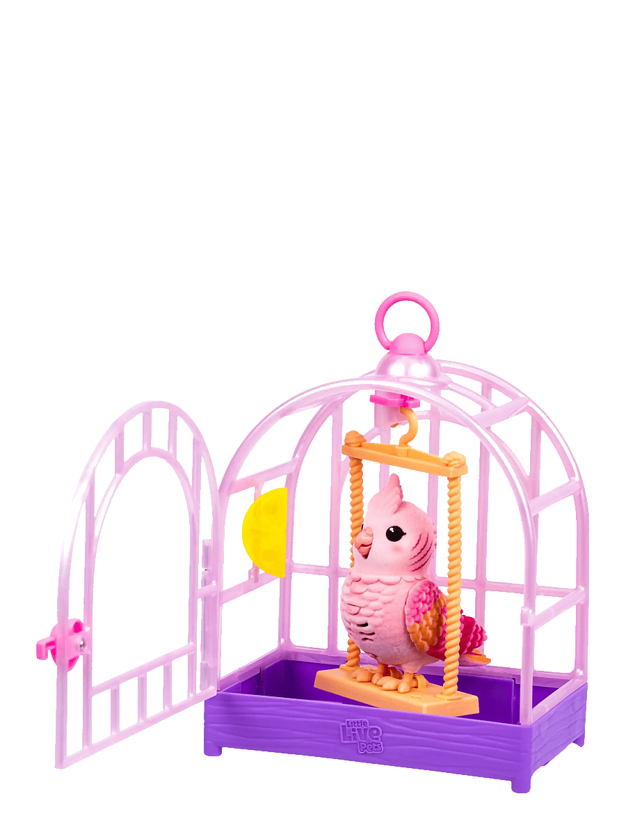 Little Live Pets - LITTLE LIVE PETS MY REALLY REAL BIRD & CAGE ROSIE - interaktive dyr - multi colour - 5