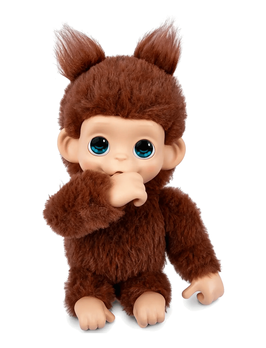 Little Live Pets - LITTLE LIVE PETS MY BABY MINI MONKEY BROWN CHERRI - interaktive dyr - multi colour - 3