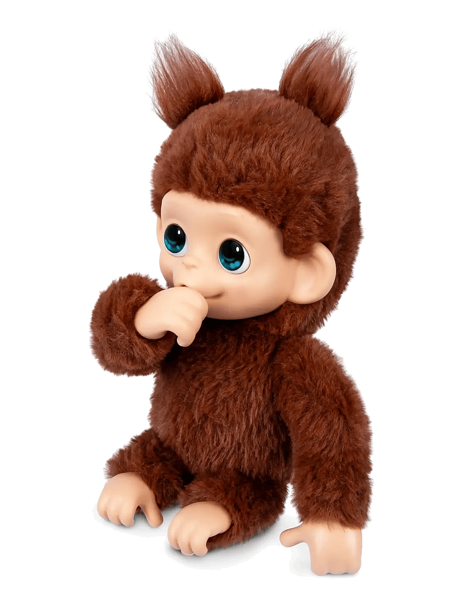 Little Live Pets - LITTLE LIVE PETS MY BABY MINI MONKEY BROWN CHERRI - interaktive dyr - multi colour - 4