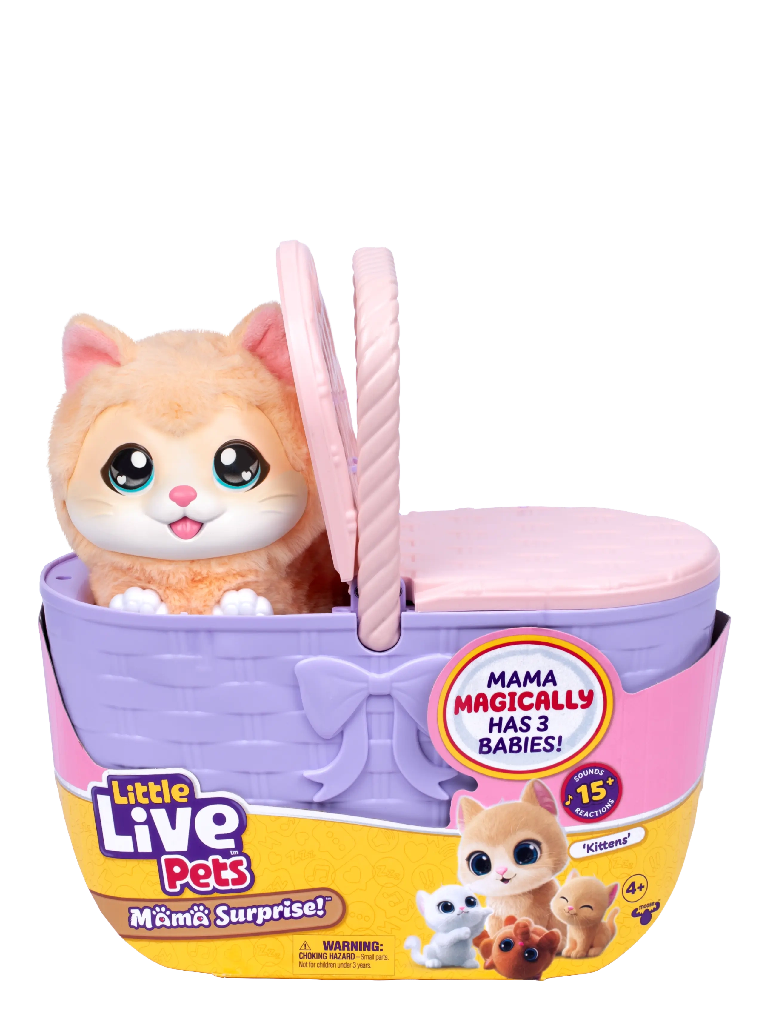Little Live Pets LITTLE LIVE PETS MAMA SURPRISE MAMA KITTY PLAYSET - Leksaker - MULTI COLOUR / multi