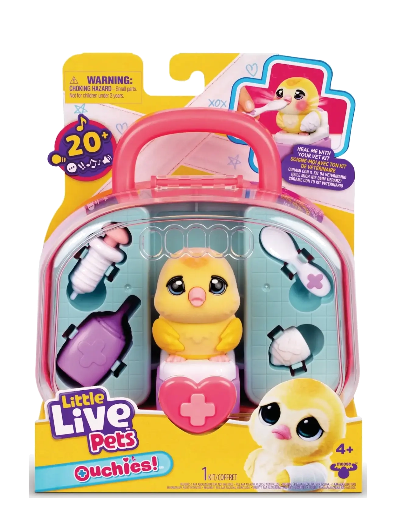 Little Live Pets LITTLE LIVE PETS OUCHIES VET KIT CHIRPY - Leikföng 3-5 ára - MULTI COLOUR / multi