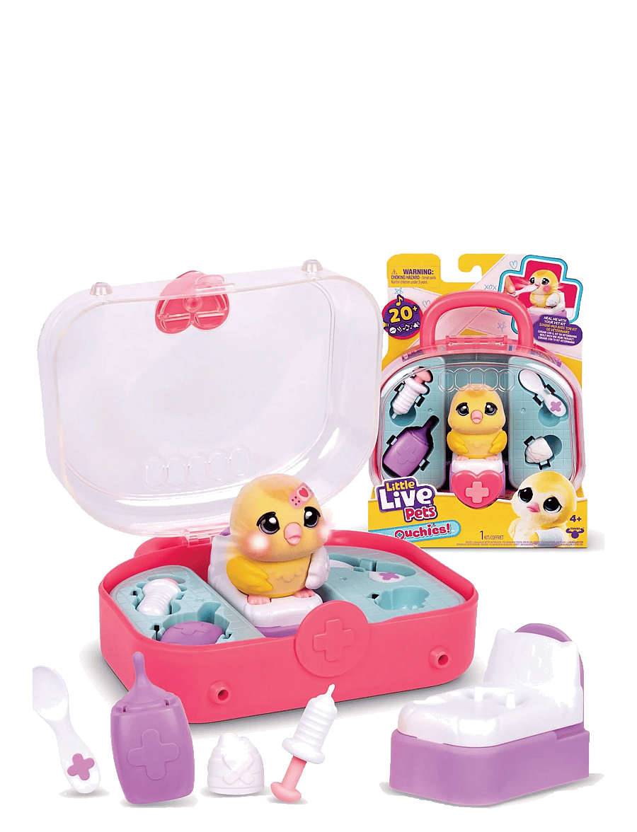 Little Live Pets - LITTLE LIVE PETS OUCHIES VET KIT CHIRPY - interaktive dyr - multi colour - 2