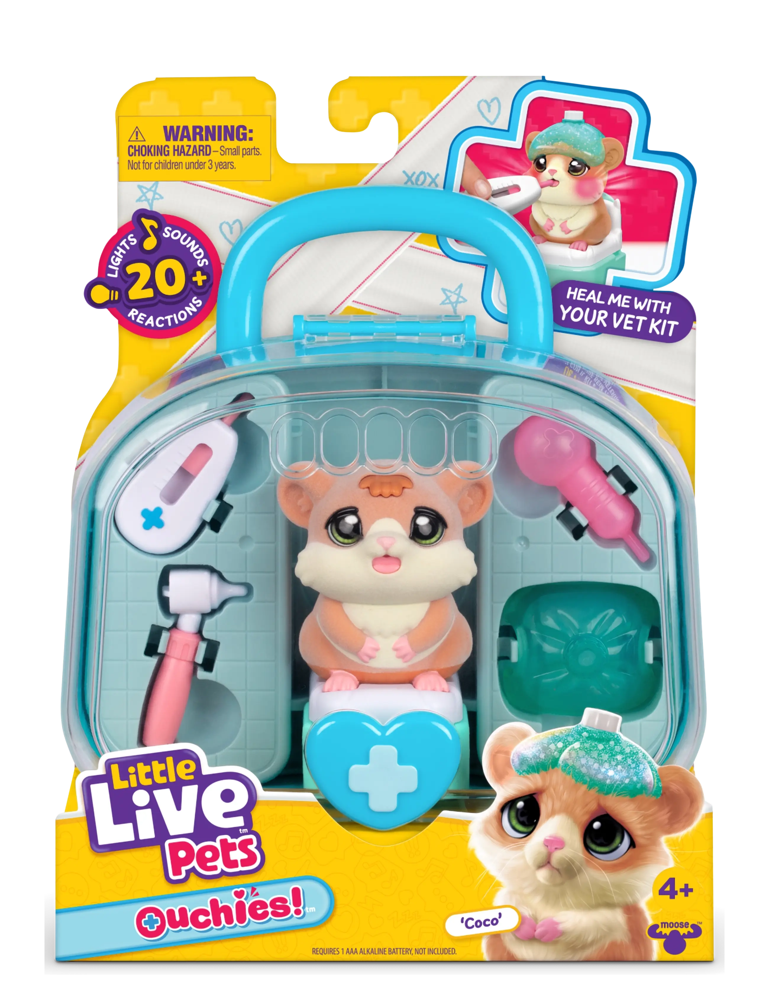 Little Live Pets LITTLE LIVE PETS OUCHIES VET KIT COCO - Leikfangasett & fígúrur - MULTI COLOUR / multi