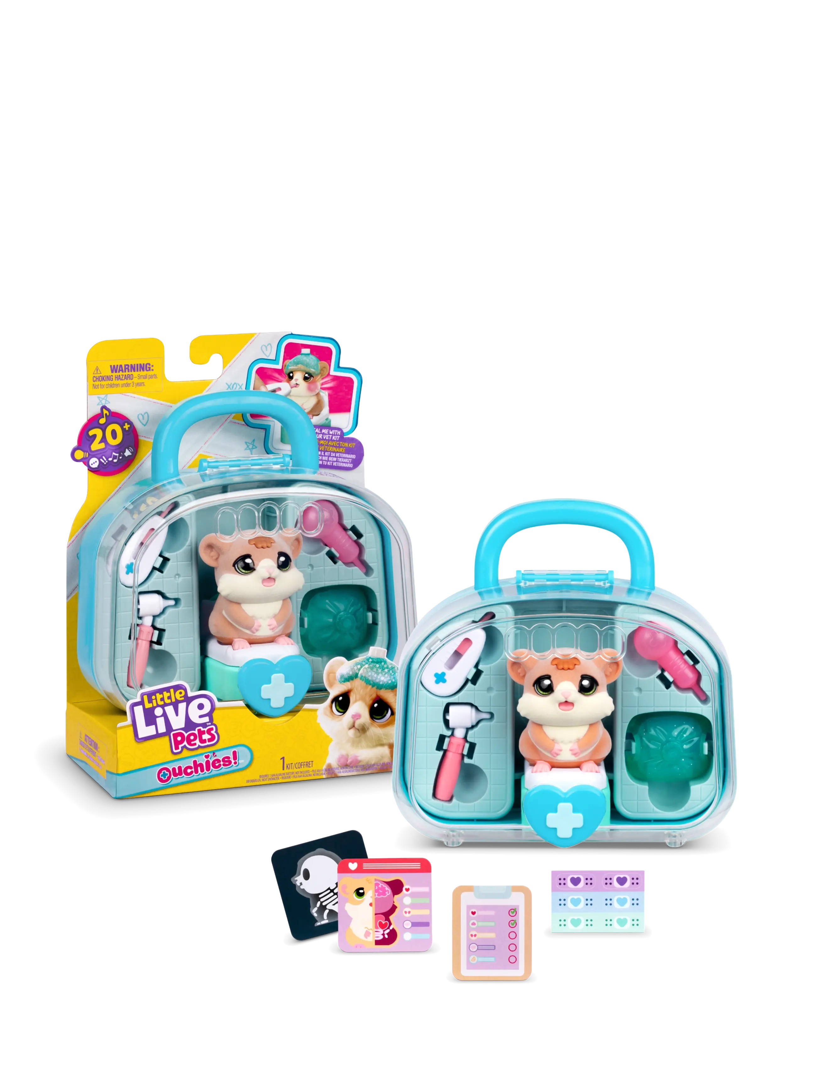 Little Live Pets - LITTLE LIVE PETS OUCHIES VET KIT COCO - interaktive dyr - multi colour - 1