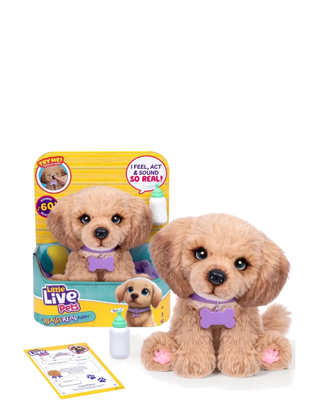 Little Live Pets LITTLE LIVE PETS MY REALLY REAL DAXIE PUPPY - Gosedjur - MULTI COLOUR / brown
