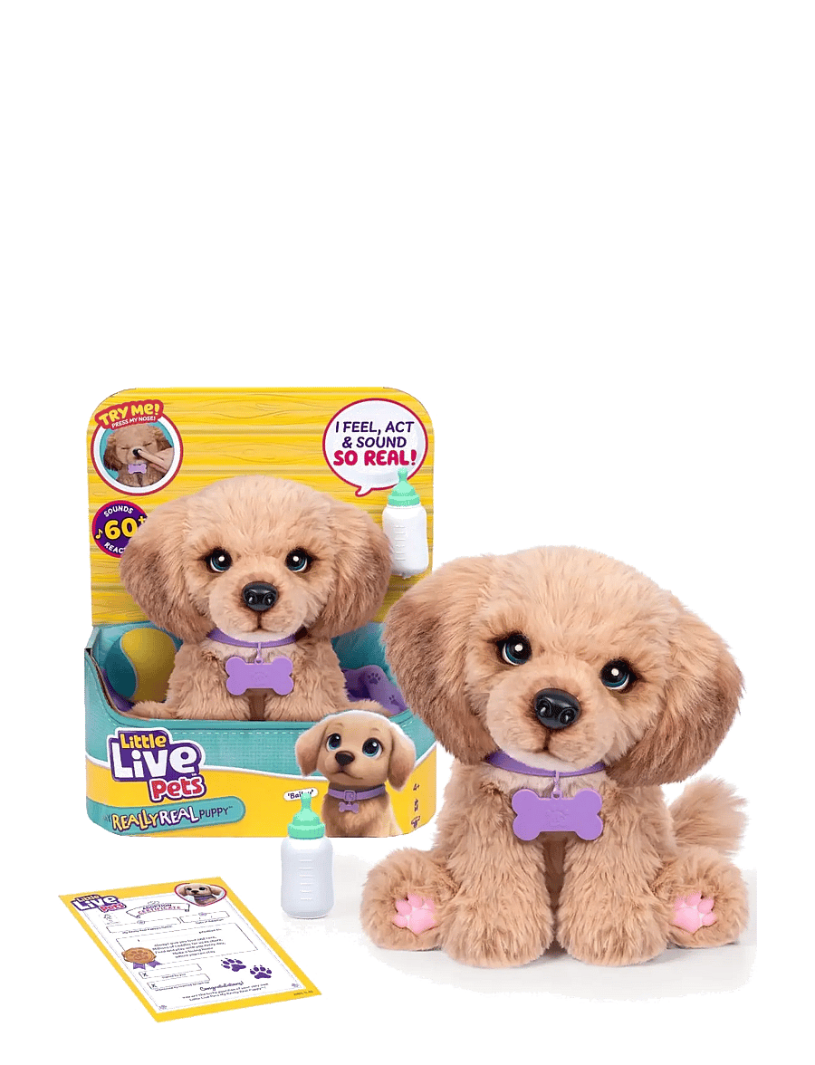 Little Live Pets - LITTLE LIVE PETS MY REALLY REAL DAXIE PUPPY - interaktiva djur - multi colour - 1