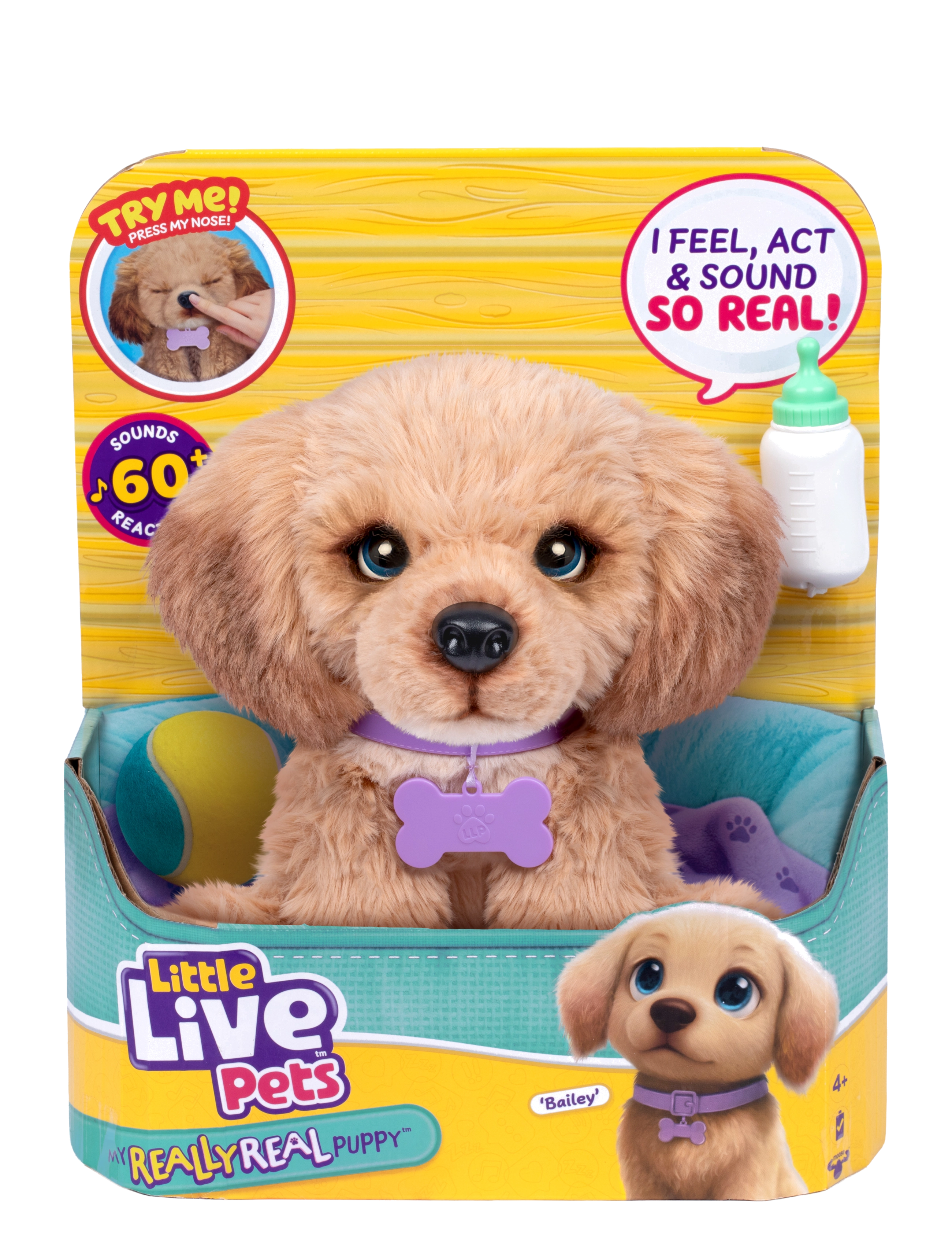 Little Live Pets - LITTLE LIVE PETS MY REALLY REAL DAXIE PUPPY - interaktiva djur - multi colour - 3