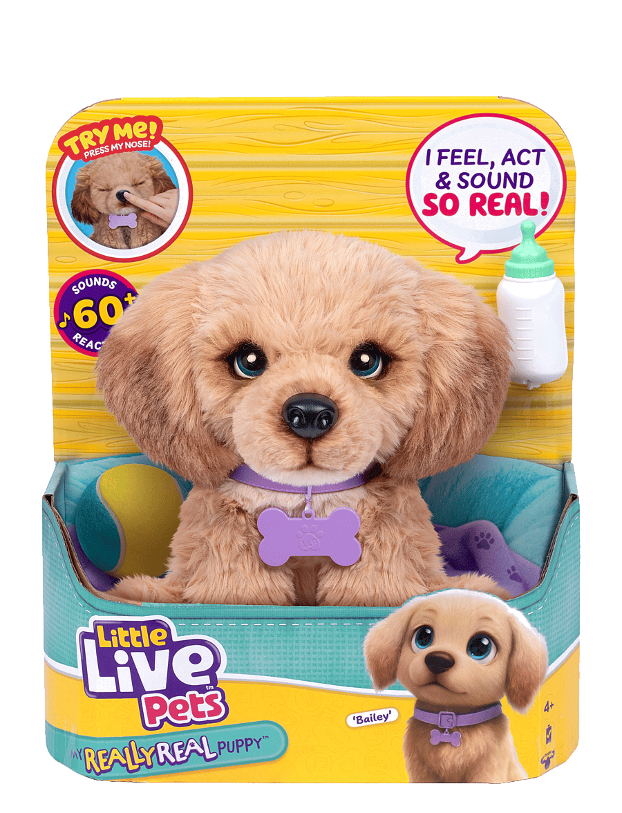 Little Live Pets - LITTLE LIVE PETS MY REALLY REAL DAXIE PUPPY - interaktiva djur - multi colour - 3