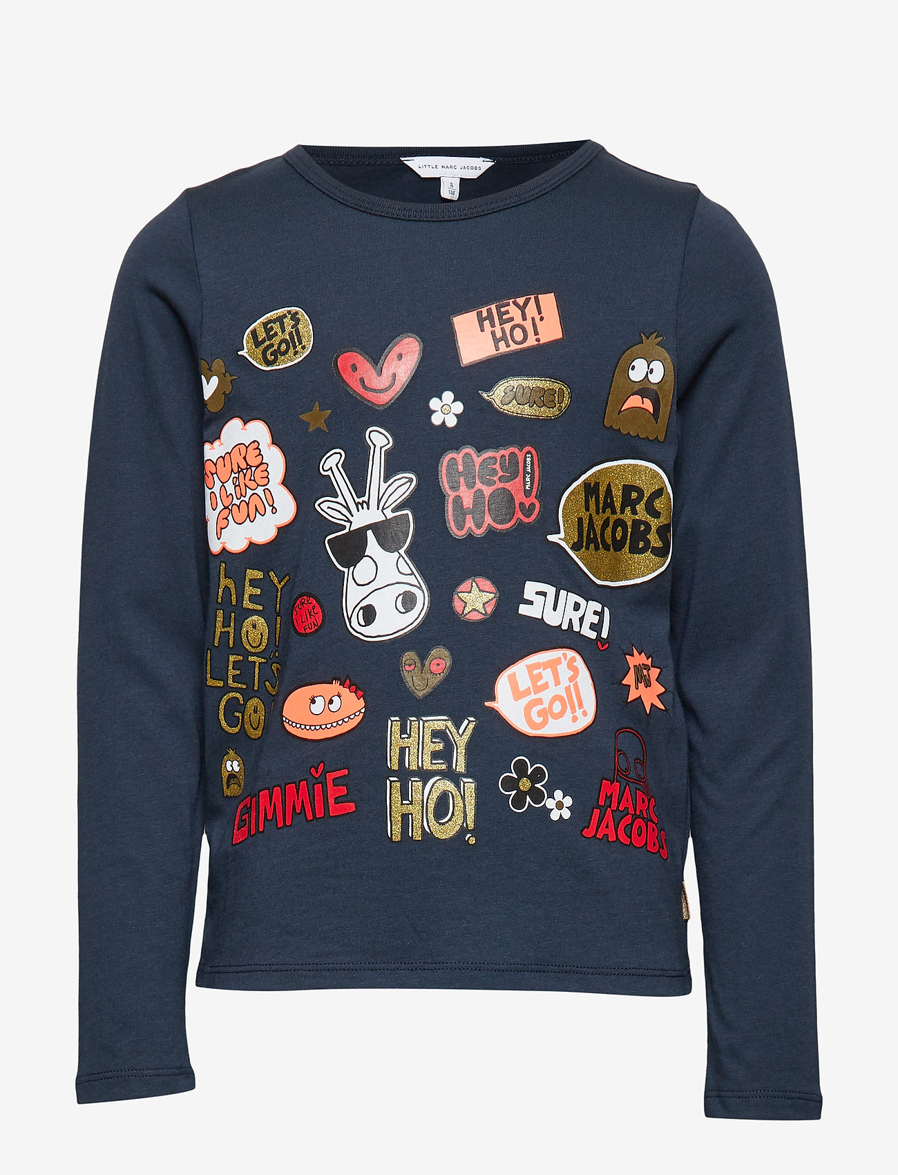 Little Marc Jacobs - LONG SLEEVE T-SHIRT - navy - 0
