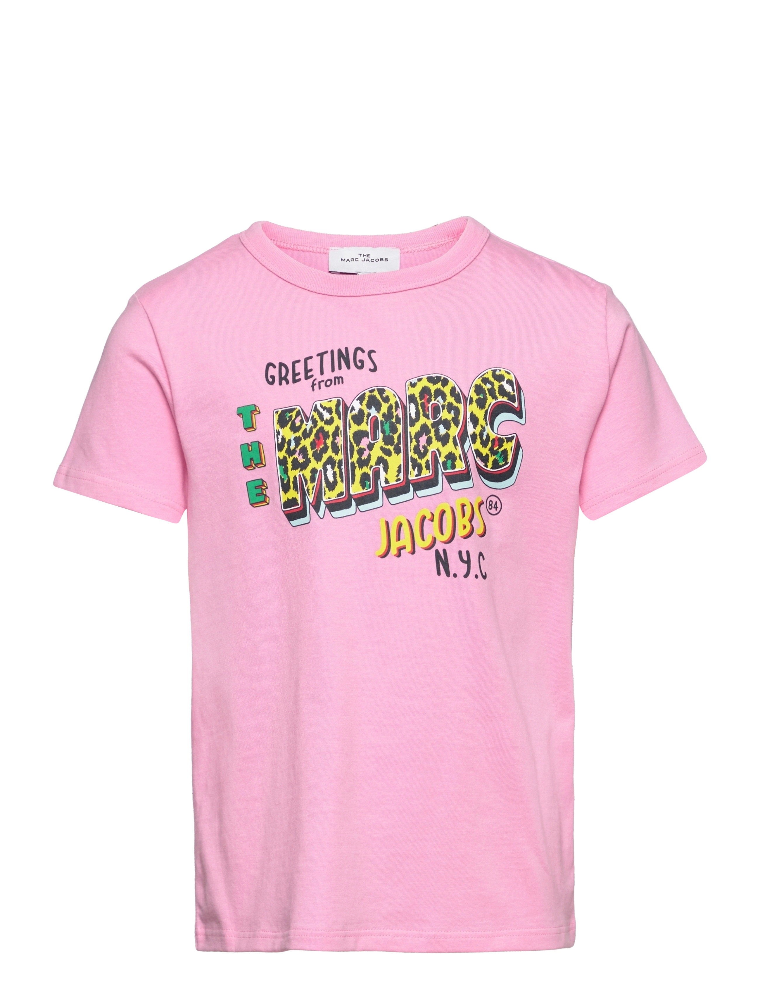 Little Marc Jacobs - Short Sleeves Tee-Shirt - pink - 0