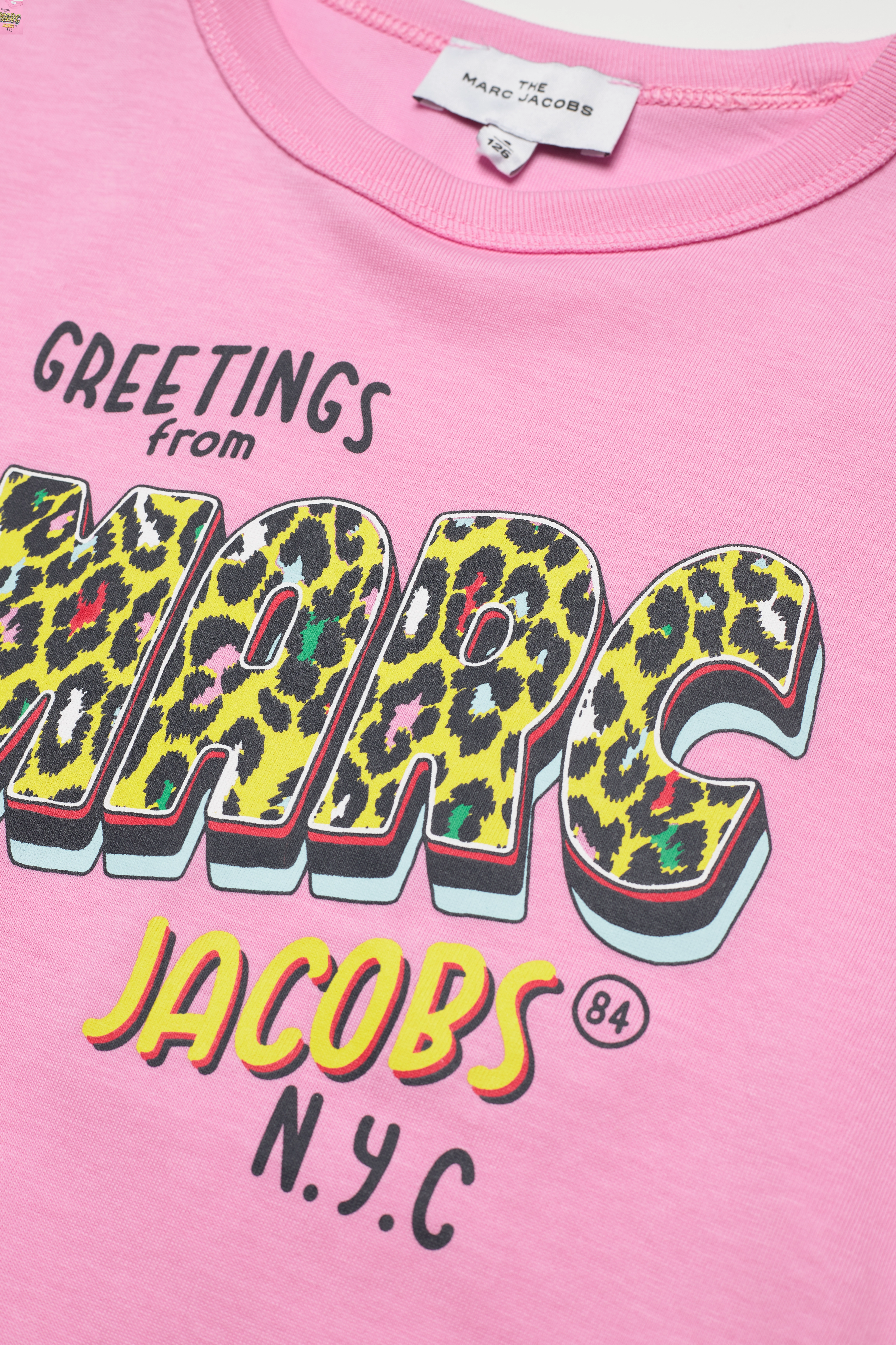 Little Marc Jacobs - Short Sleeves Tee-Shirt - pink - 2