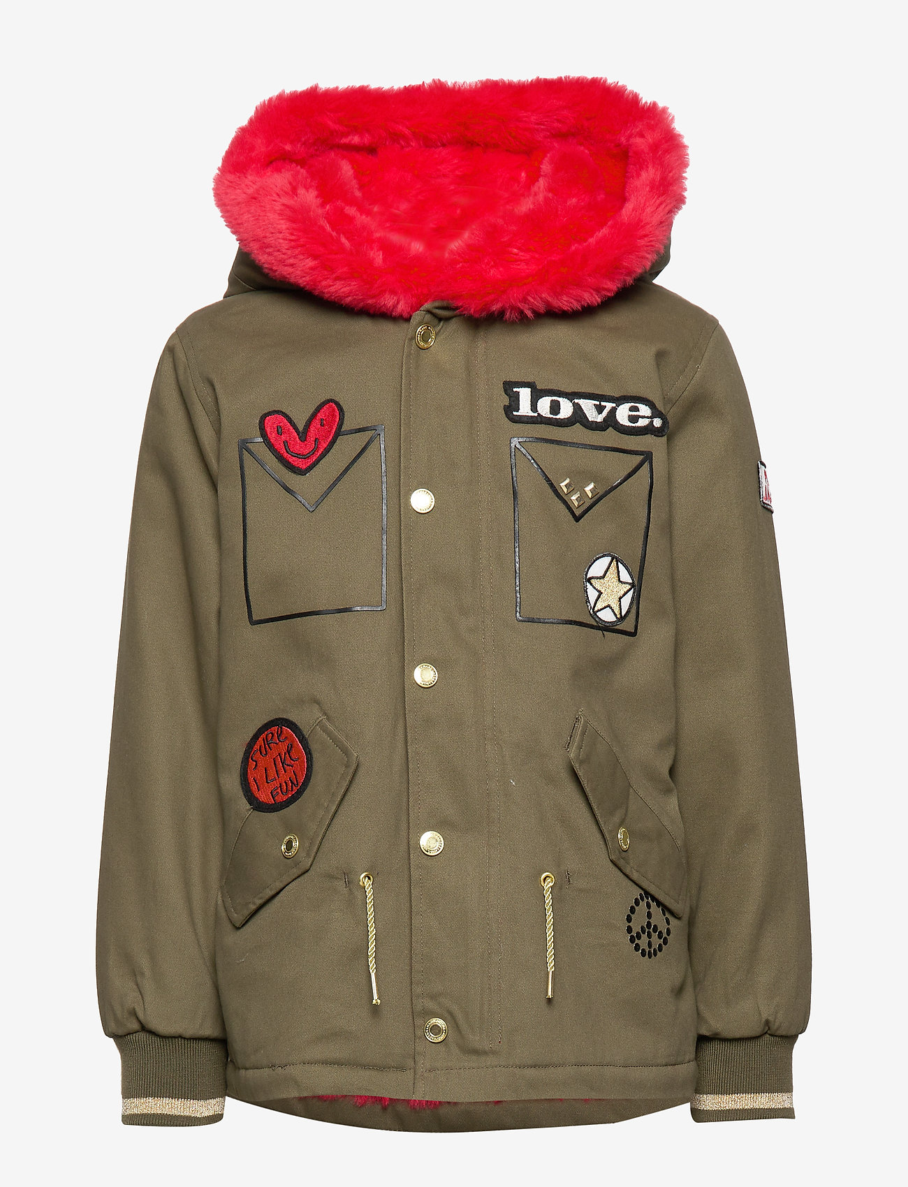 Little Marc Jacobs - HOODED PARKA - khaki - 1