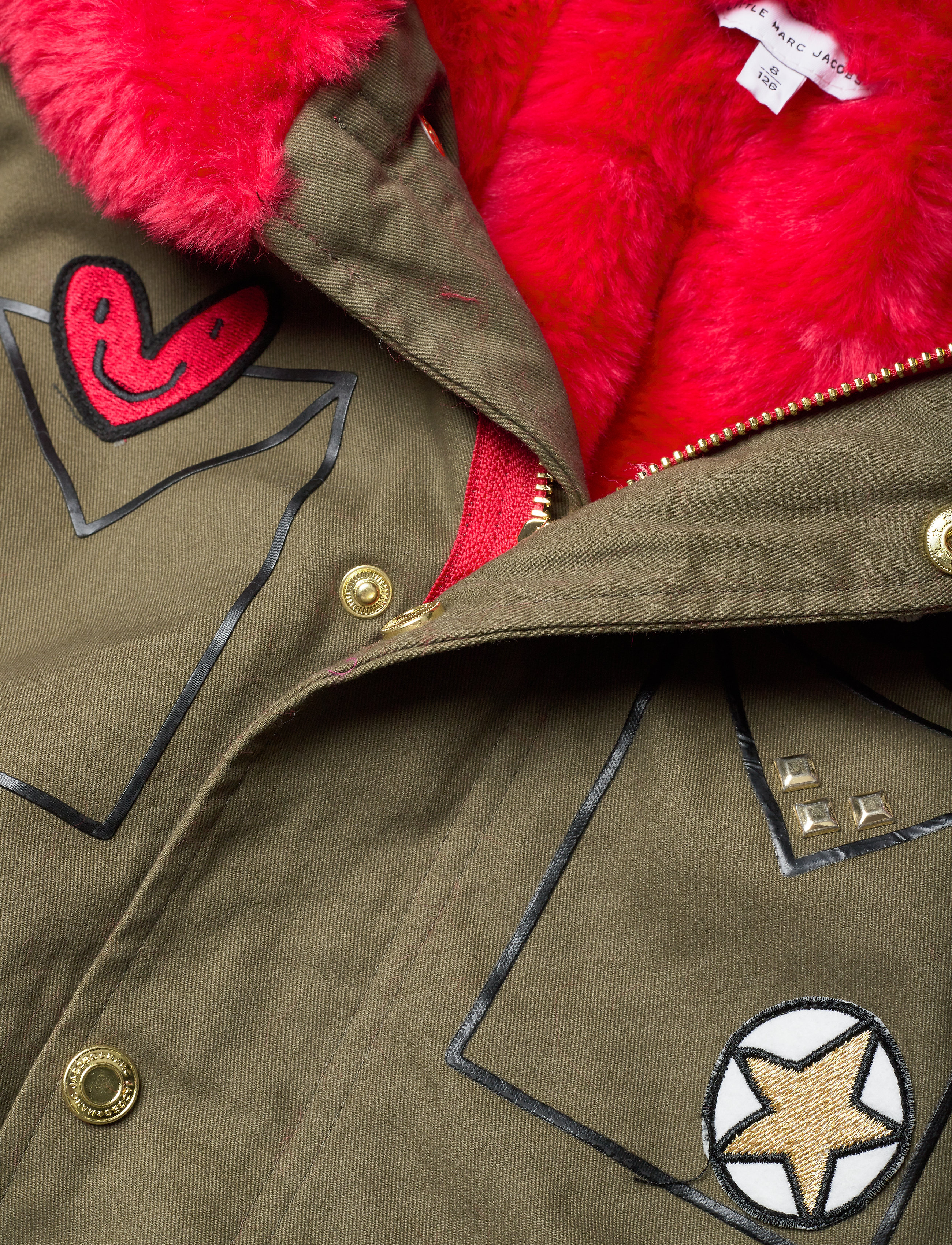 Little Marc Jacobs - HOODED PARKA - khaki - 4