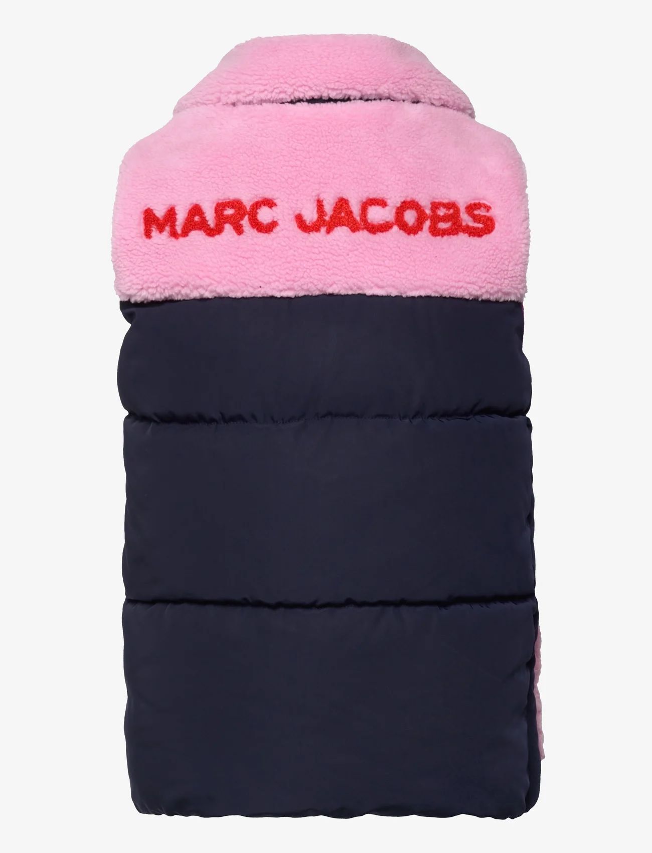 Little Marc Jacobs - PUFFER JACKET SLEEVELESS - kids - navy - 1