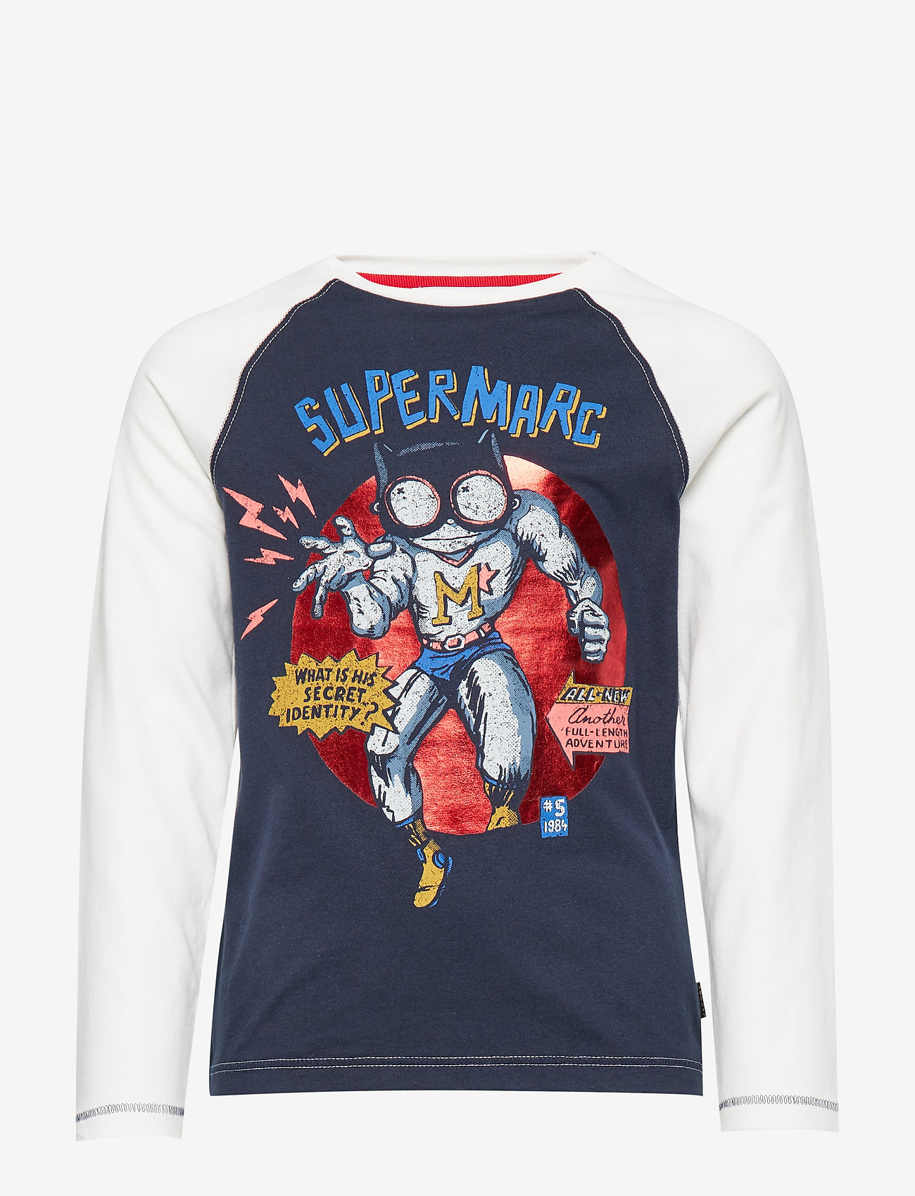 Little Marc Jacobs - T-SHIRT - blue/ecru - 0