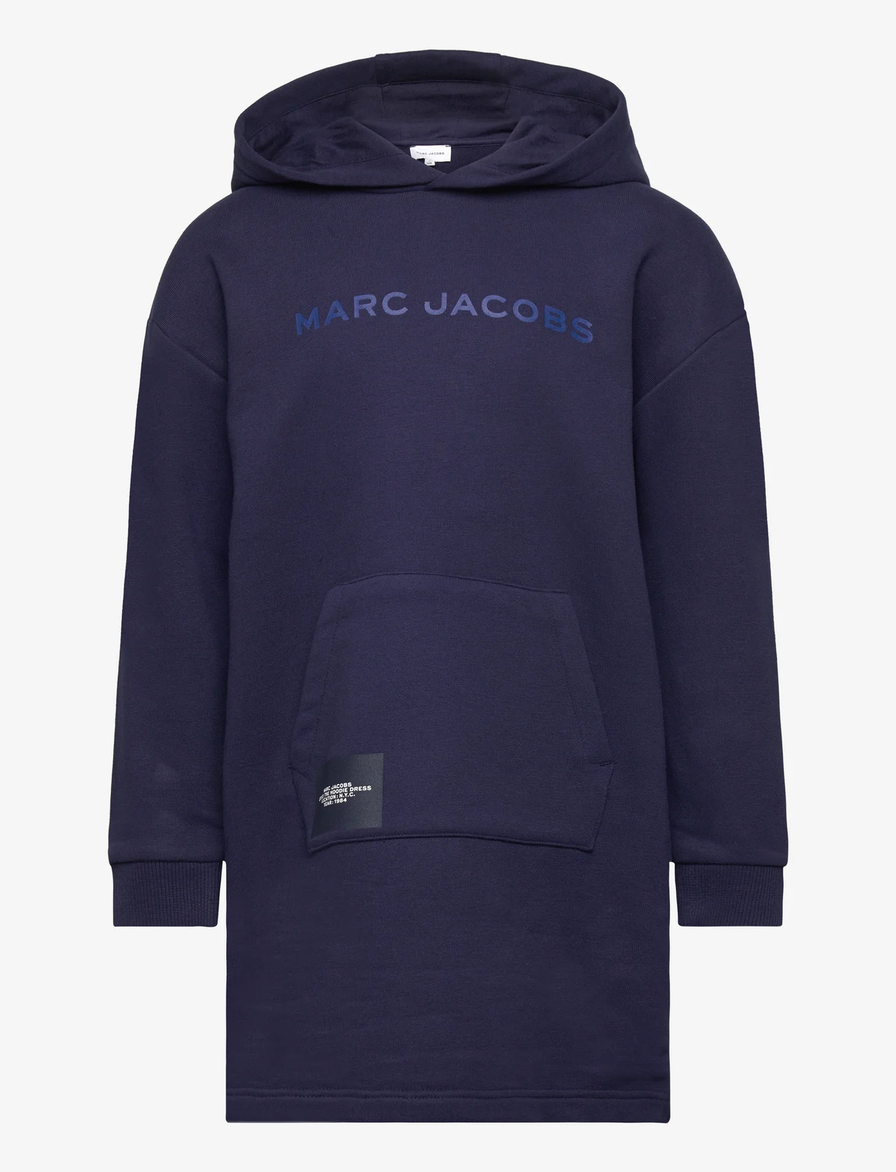 Little Marc Jacobs - HOODED DRESS - langærmede hverdagskjoler - navy - 0