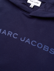 Little Marc Jacobs - HOODED DRESS - langermede hverdagskjoler - navy - 2