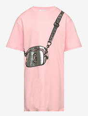 Little Marc Jacobs - SHORT SLEEVED DRESS - kort-ermede kjoler i avslappet stil - pink  washed pink - 0