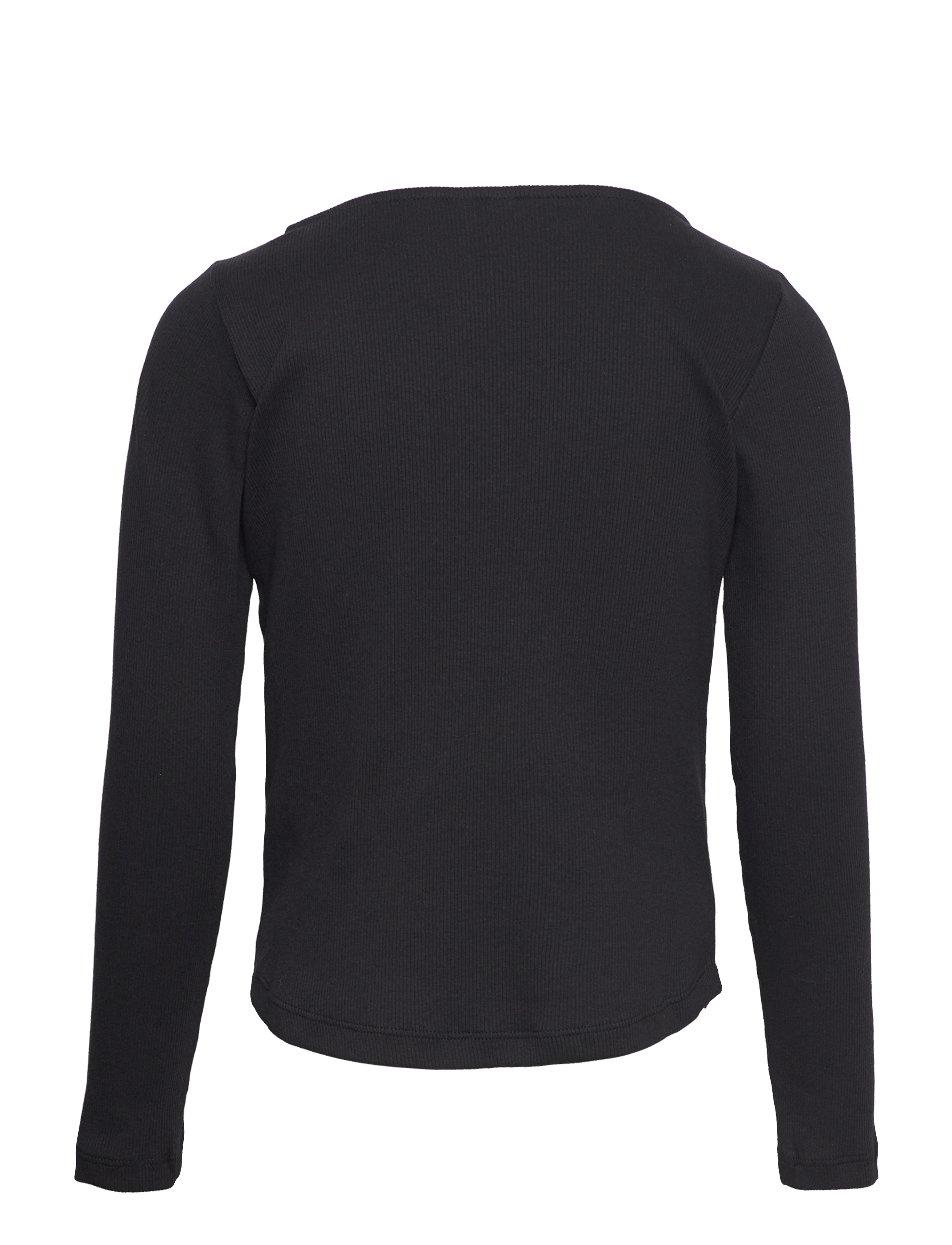 Little Pieces - LPTAYA LS BUTTON TOP NOOS BC - black - 1