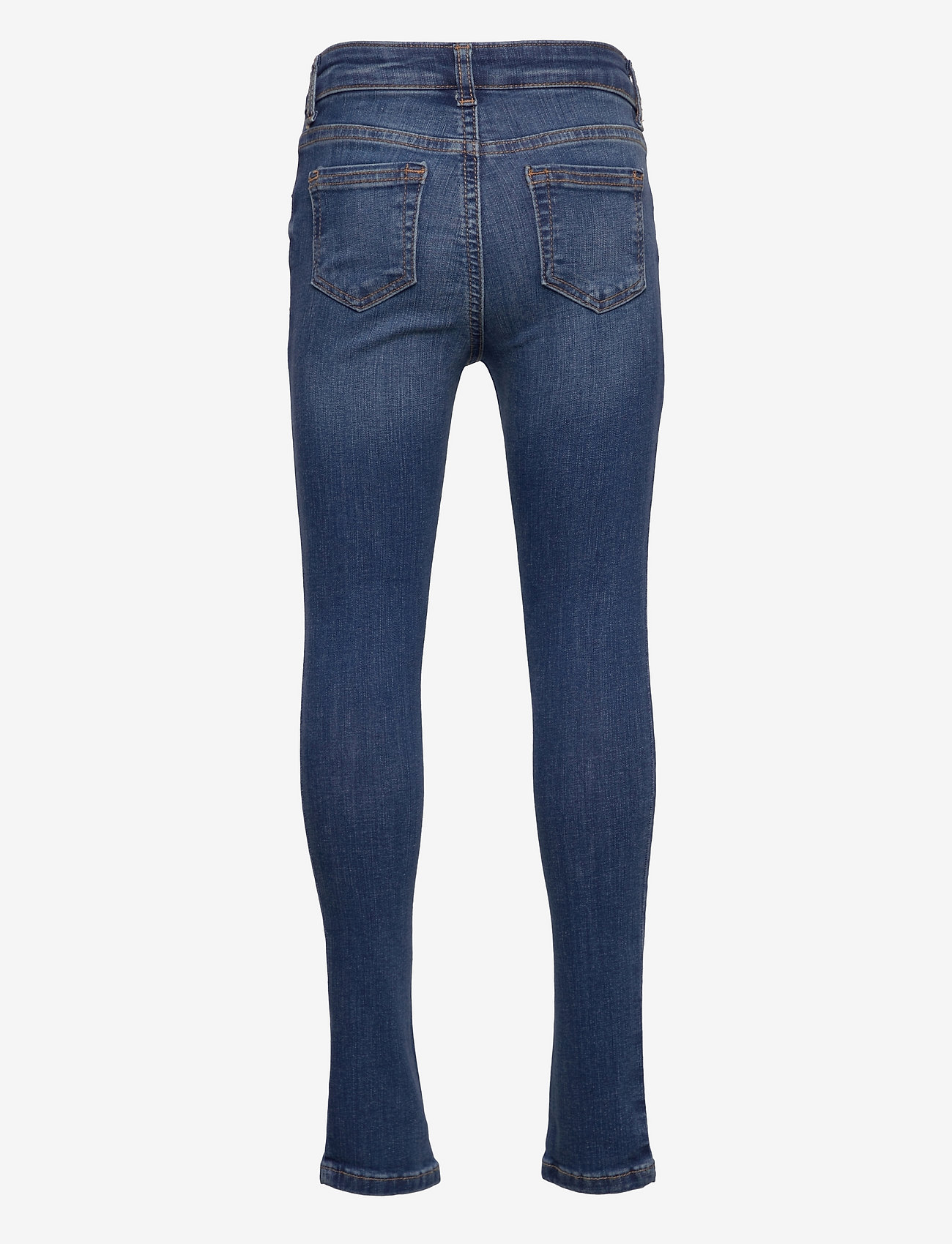 Little Pieces - LPRUNA SLIM MW JEANS MB184-BA BC - skinny jeans - medium blue denim - 1