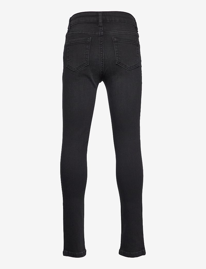 Little Pieces - LPRUNA SLIM MW JEANS BL648-BA BC - skinny jeans - black - 1