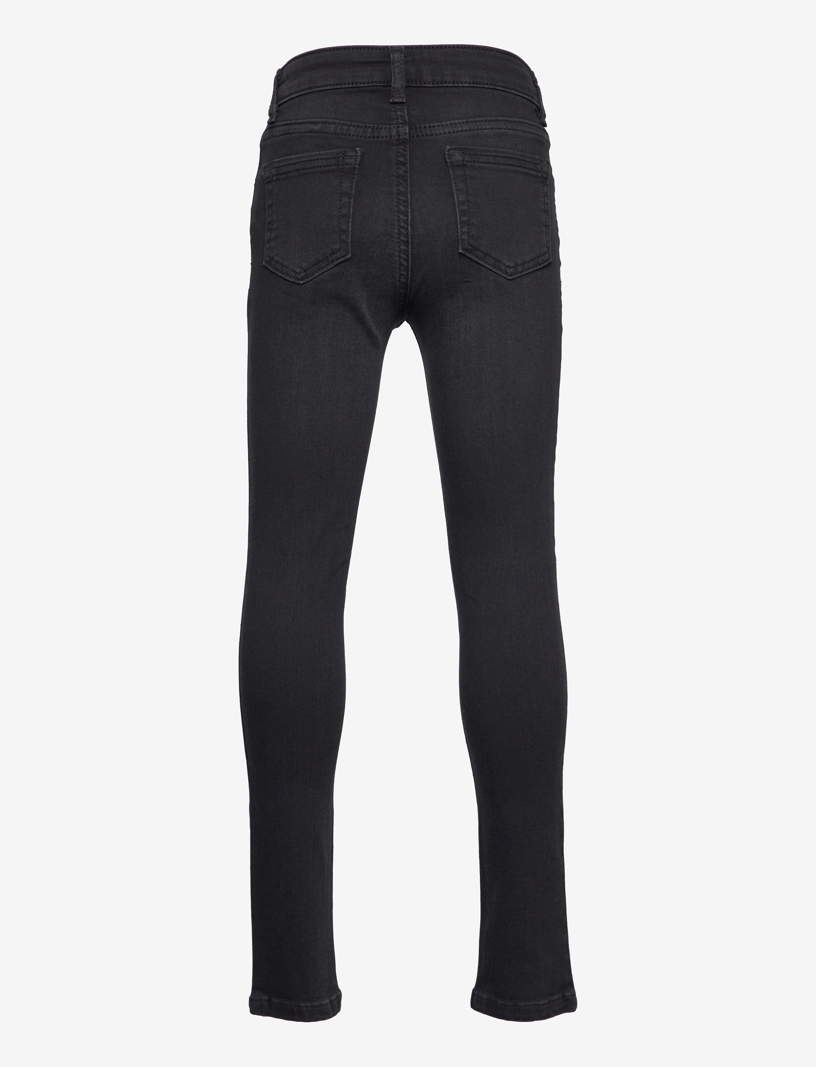 Little Pieces - LPRUNA SLIM MW JEANS BL648-BA BC - black - 1