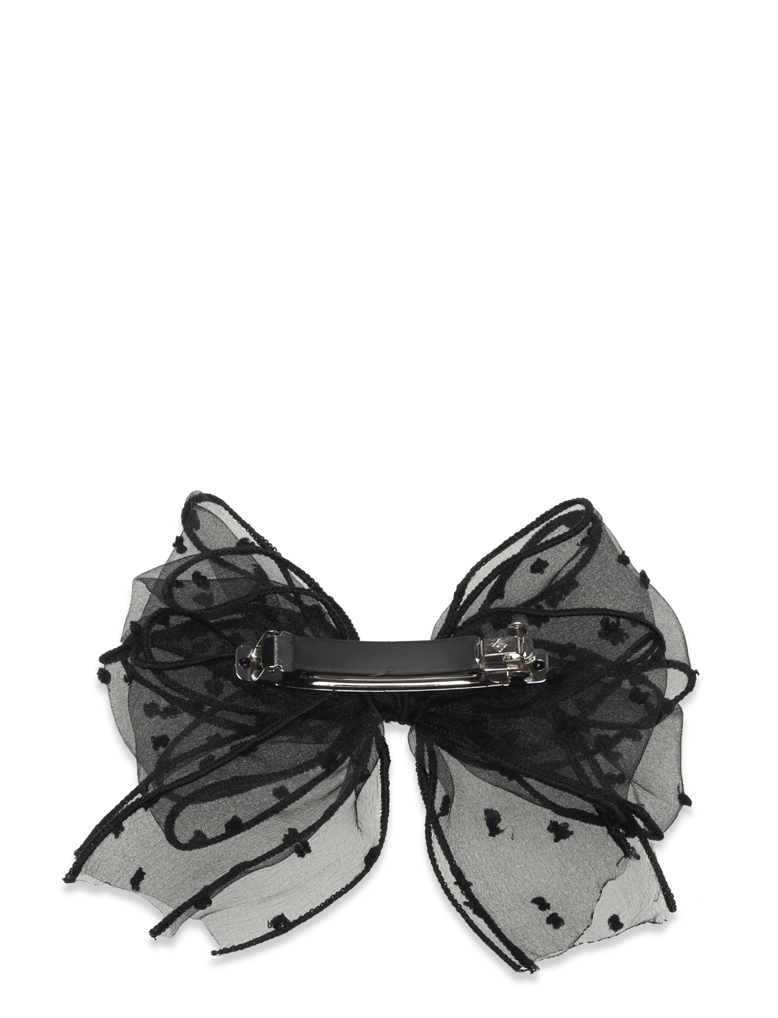 Little Pieces - LPLAMA BOW HAIR CLIP - black - 1