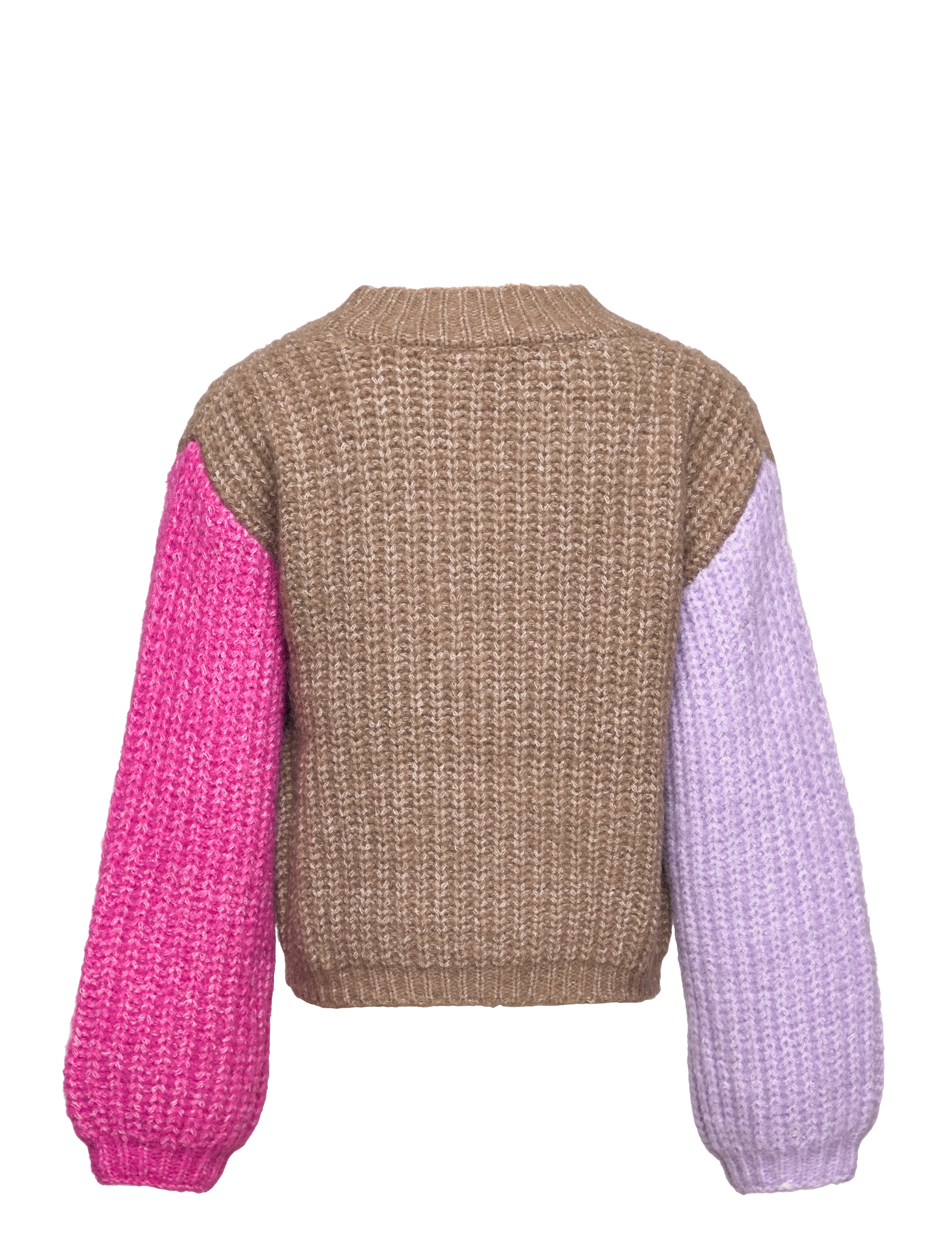 Little Pieces - LPESSI LS KNIT TW - fossil - 1