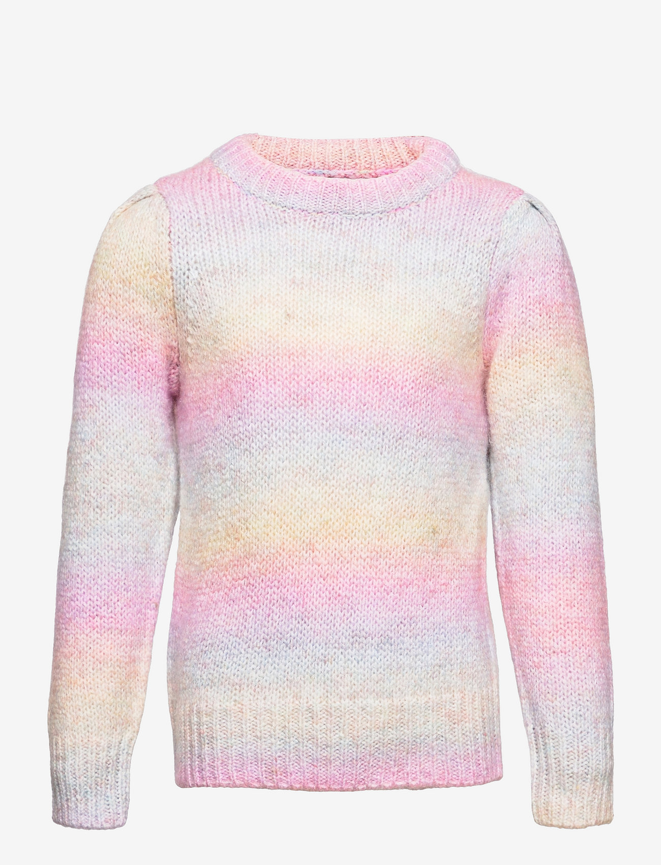 Little Pieces - LPHUDSON LS  KNIT PULLOVER TW BC - pale banana - 0