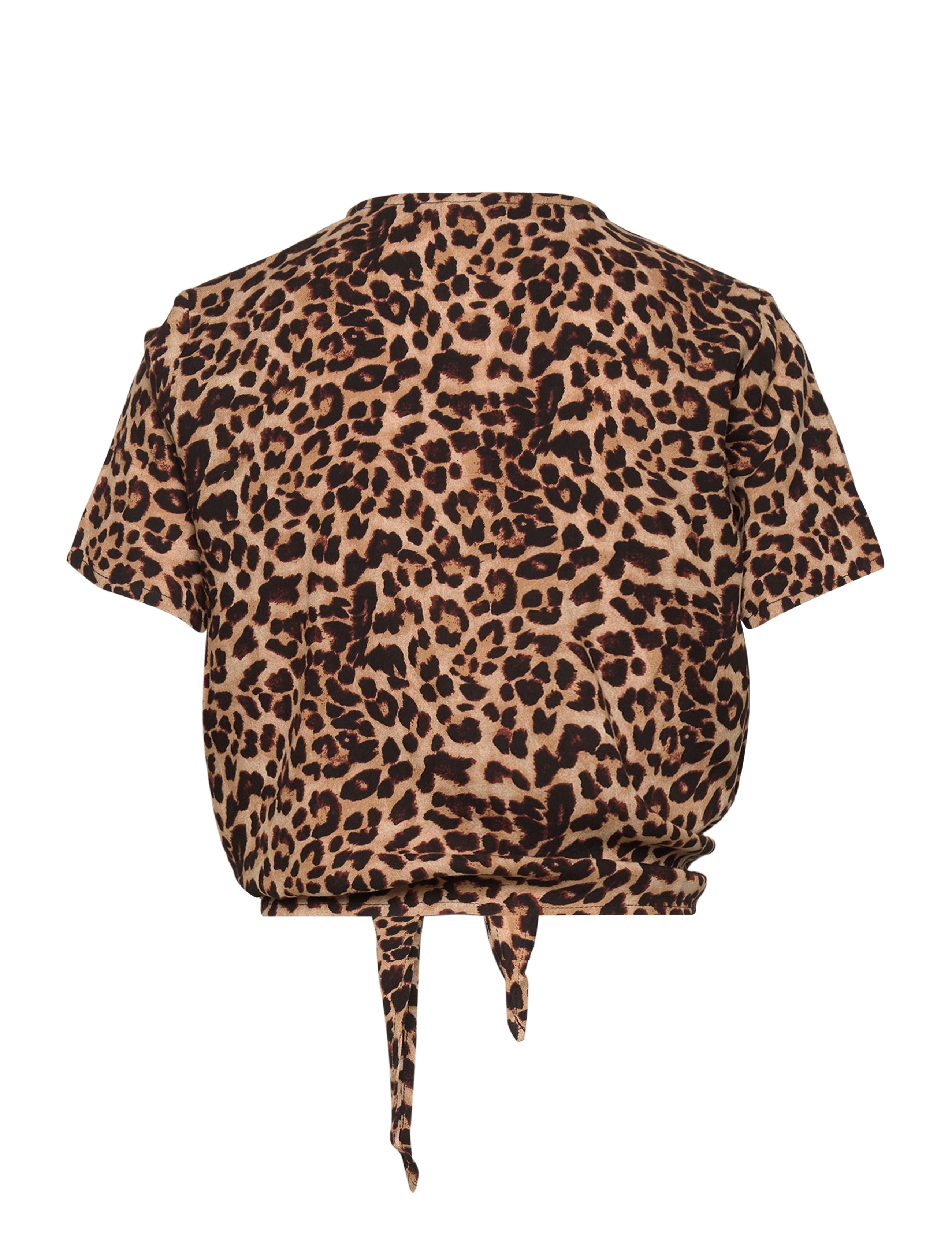Little Pieces - LPNYA SS TIE TOP TW BC - black - 1