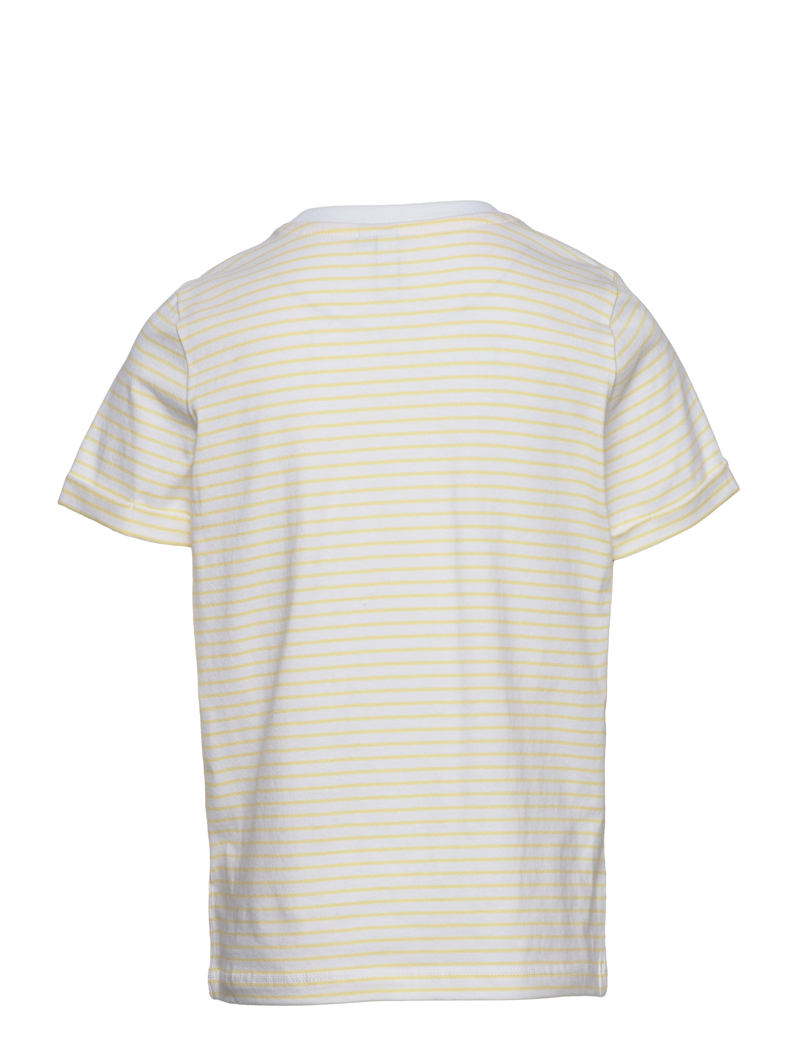 Little Pieces - LPRIA SS FOLD UP TEE TW BC - pale banana - 1