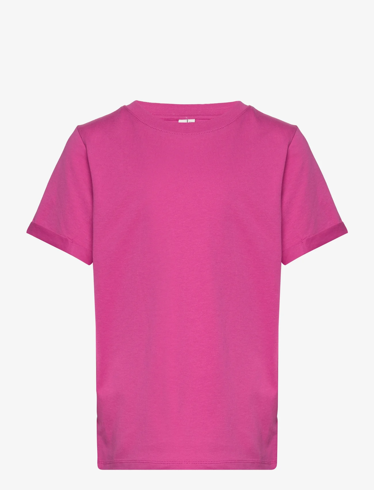 Little Pieces - PKRIA SS FOLD UP SOLID TEE TW BC - short-sleeved - rose violet - 0