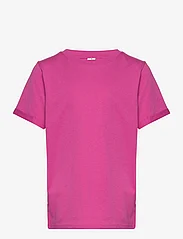 Little Pieces - PKRIA SS FOLD UP SOLID TEE TW BC - kurzärmelige - rose violet - 0
