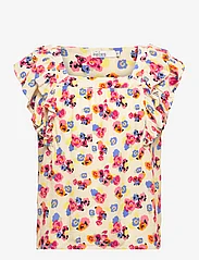 Little Pieces - LPFLEUR SL TOP - sommarfynd - poppy red - 0