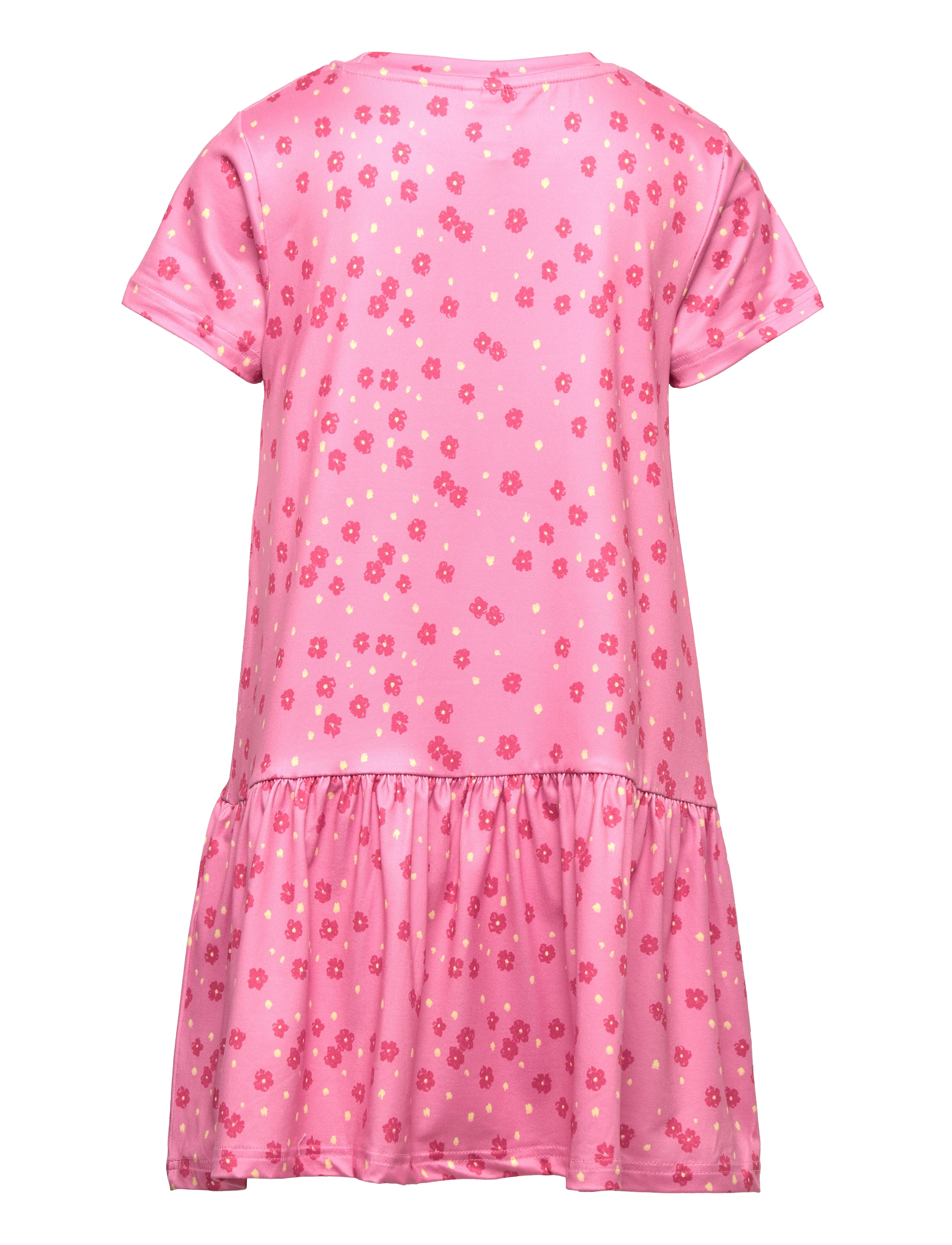 Little Pieces - LPNALA O-NECK SS DRESS BC - barely pink - 1