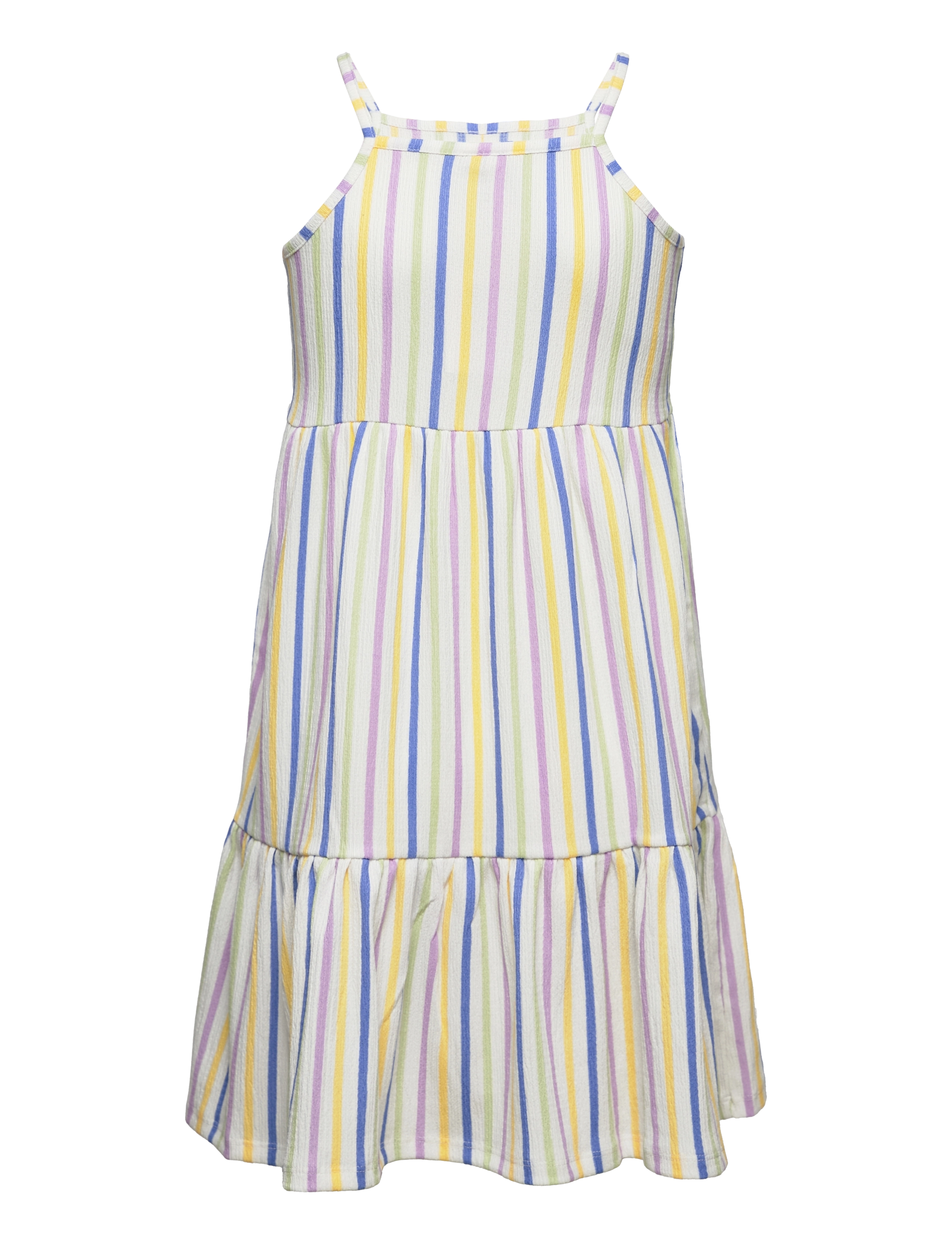 Little Pieces - LPEMELI SL MIDI DRESS - bright white - 1