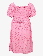 Little Pieces - LPTAYLIN SMOCK DRESS TW - laisvalaikio suknelės trumpomis rankovėmis - prism pink - 1