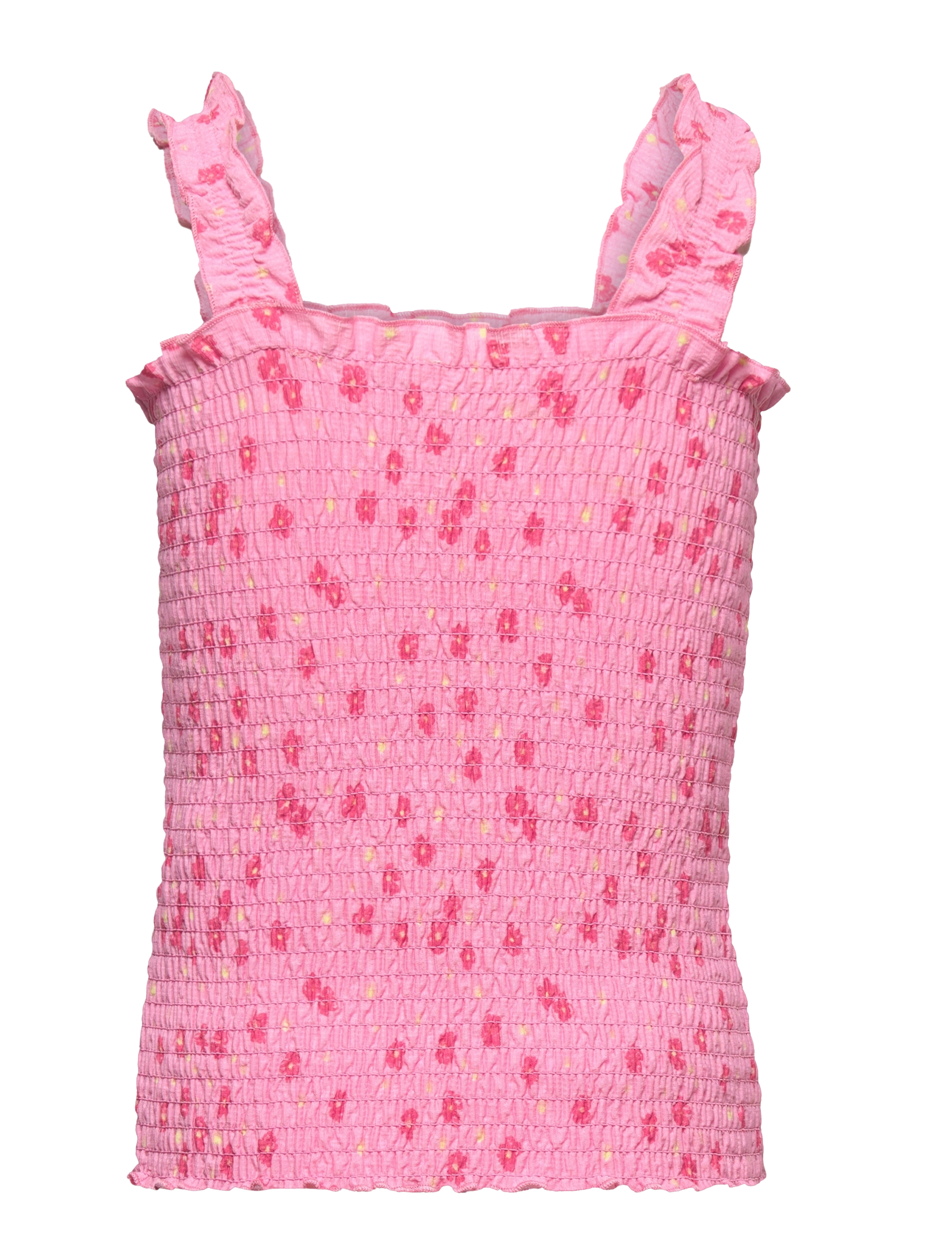 Little Pieces - LPTAYLIN SMOCK TOP TW - prism pink - 1