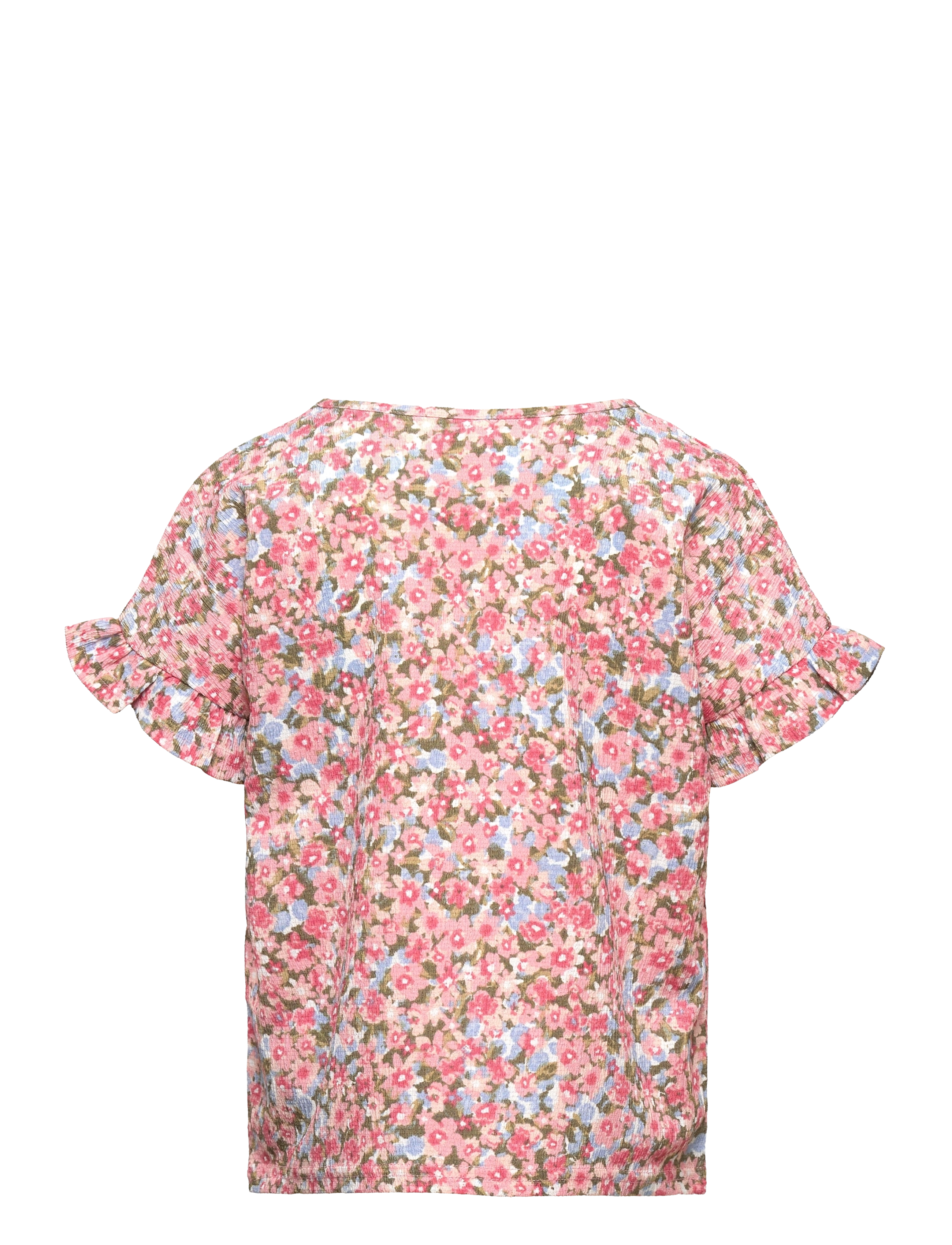Little Pieces - LPSELINA SS TOP TW BC - strawberry pink - 1