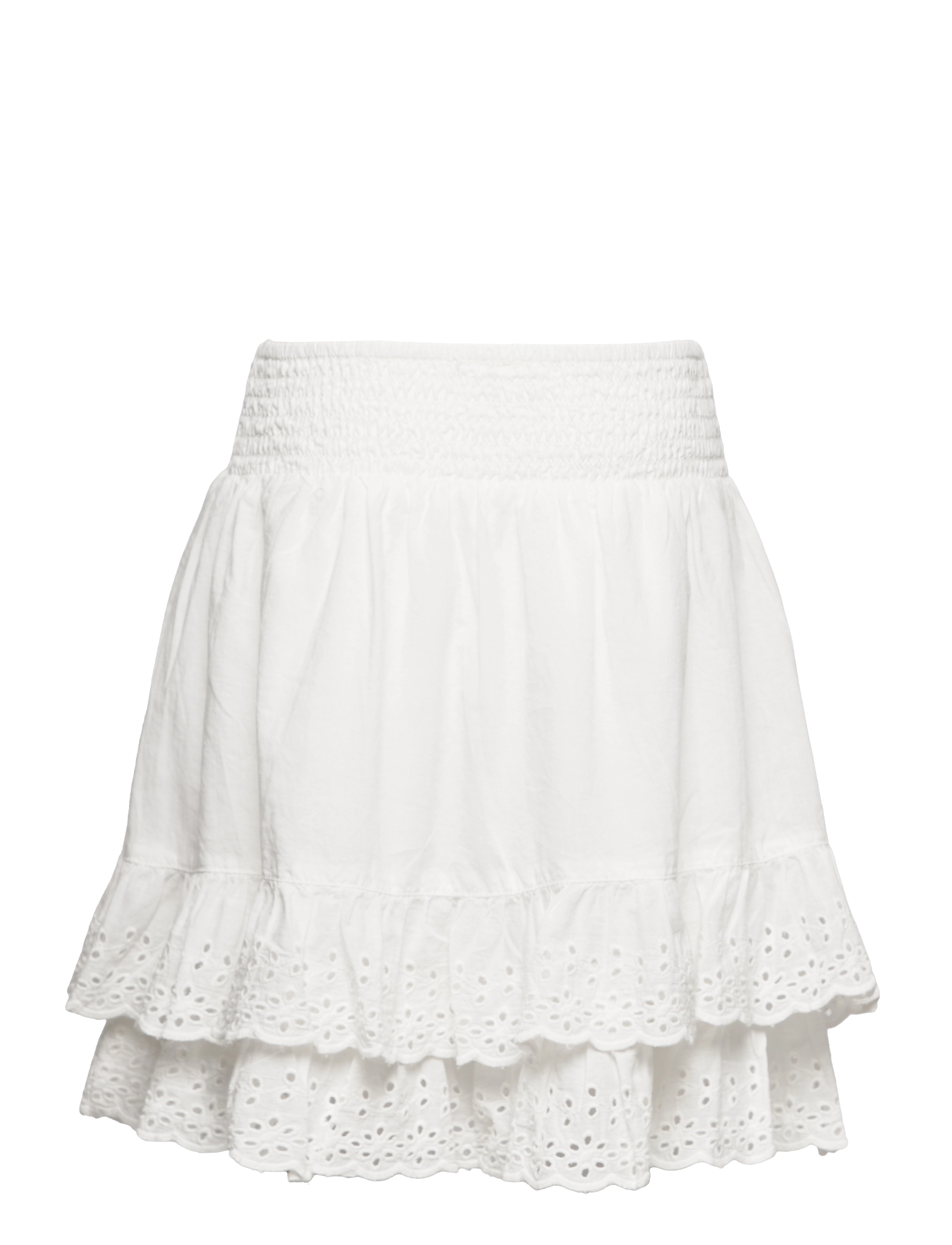 Little Pieces - LPSIA SKIRT TW BC - cloud dancer - 1