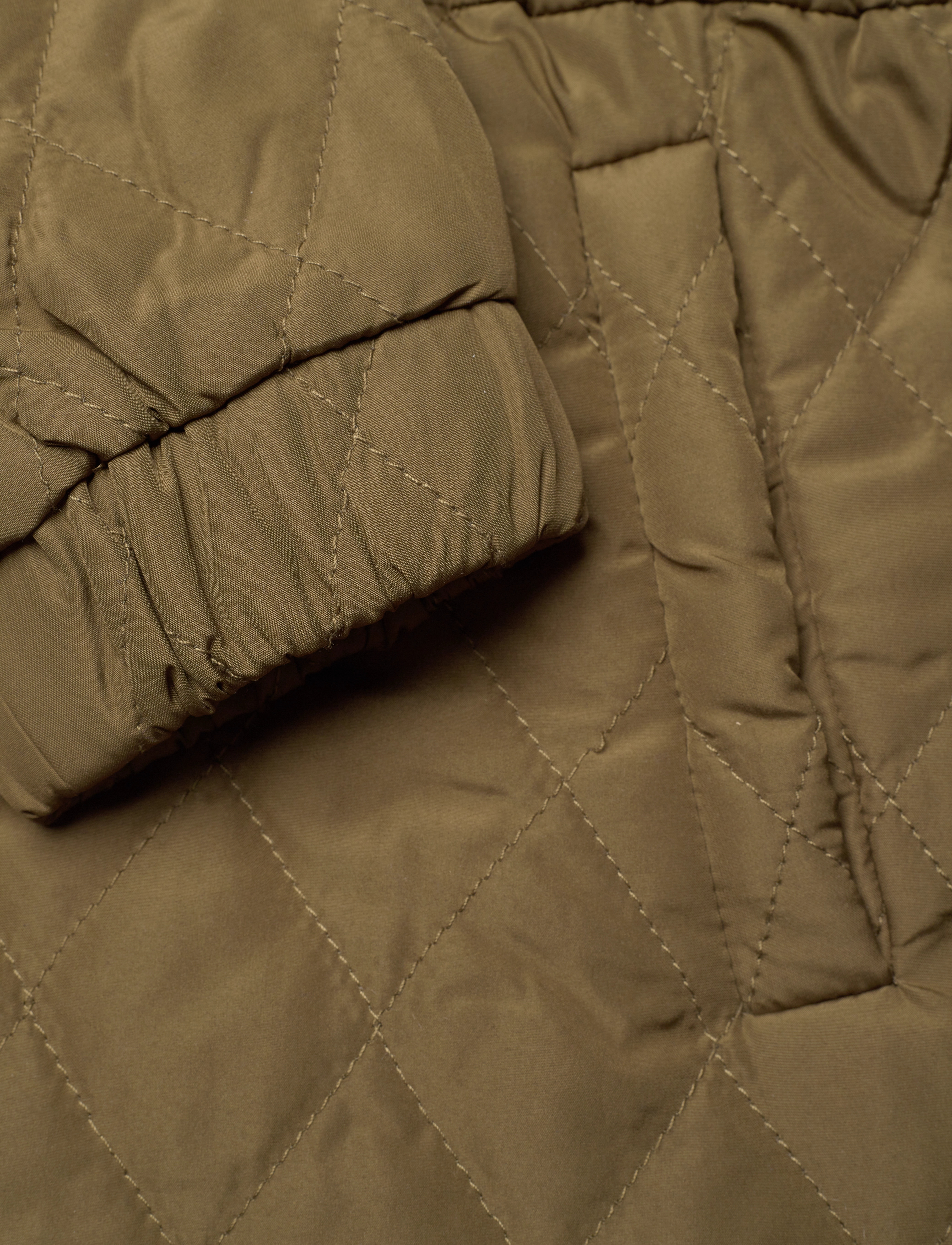 Little Pieces - LPNANA QUILTED JUMPSUIT - dark olive - 3