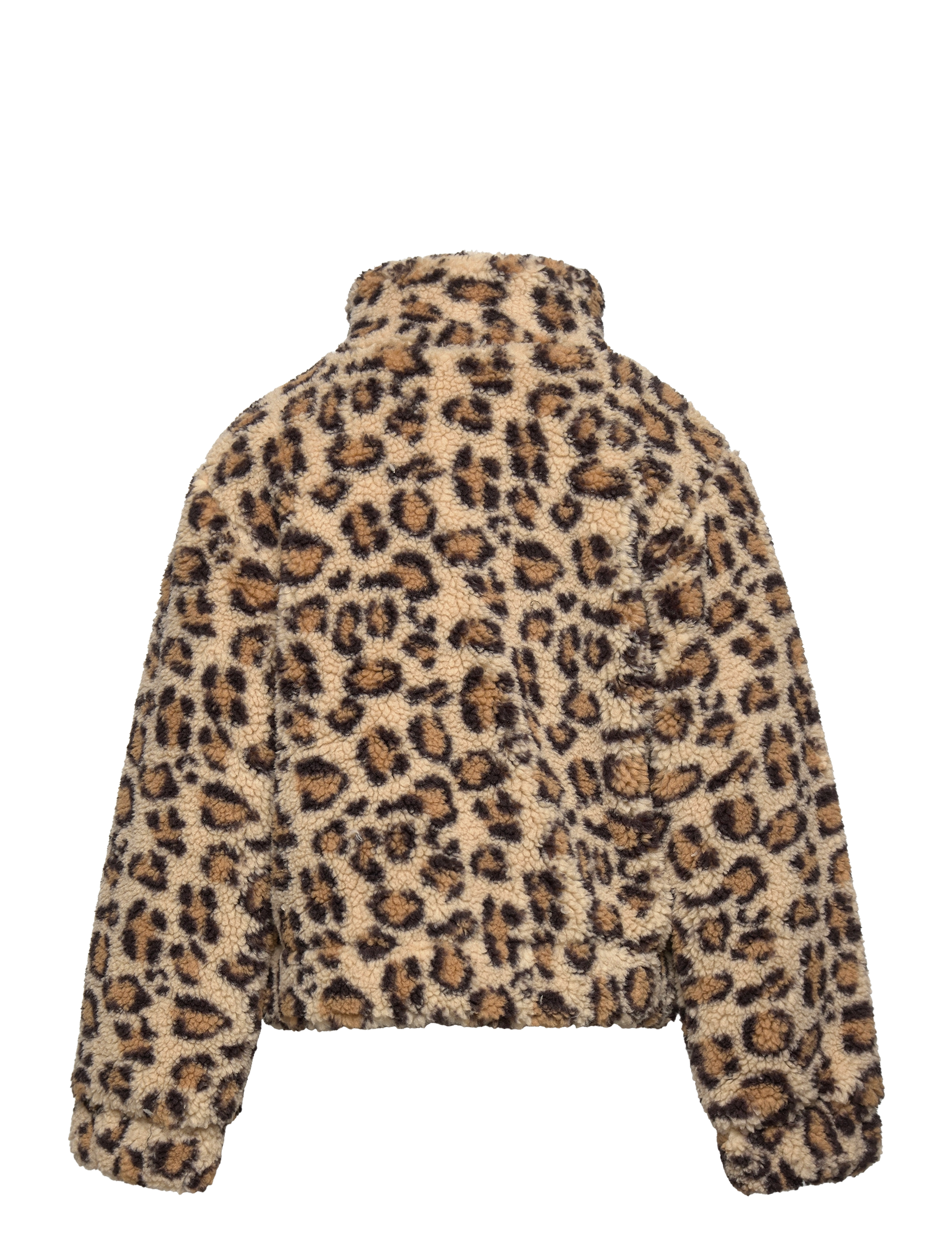 Little Pieces - LPNOLA SHORT TEDDY LEO JACKET - black - 1